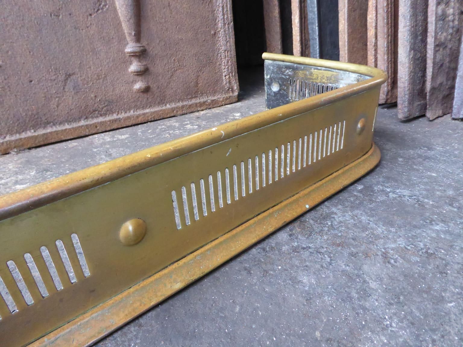 19th Century English Victorian Period Fireplace Fender Or Fire Fender photo buy