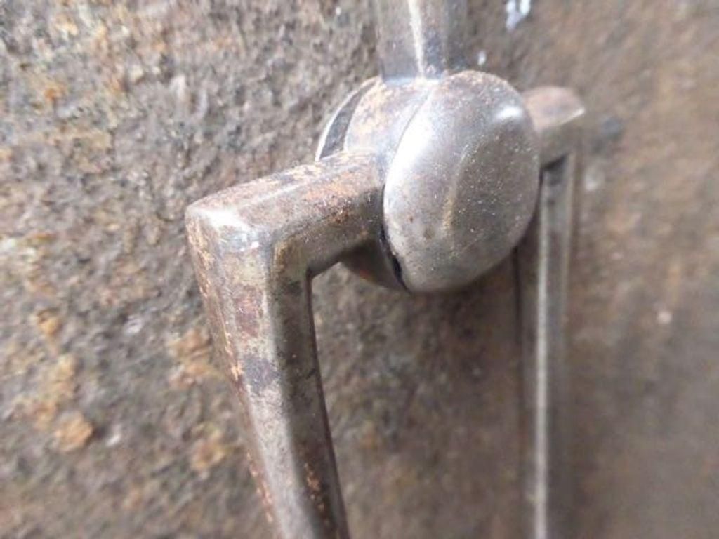 19th Century English Fireplace Tongs photo Home Fixtures