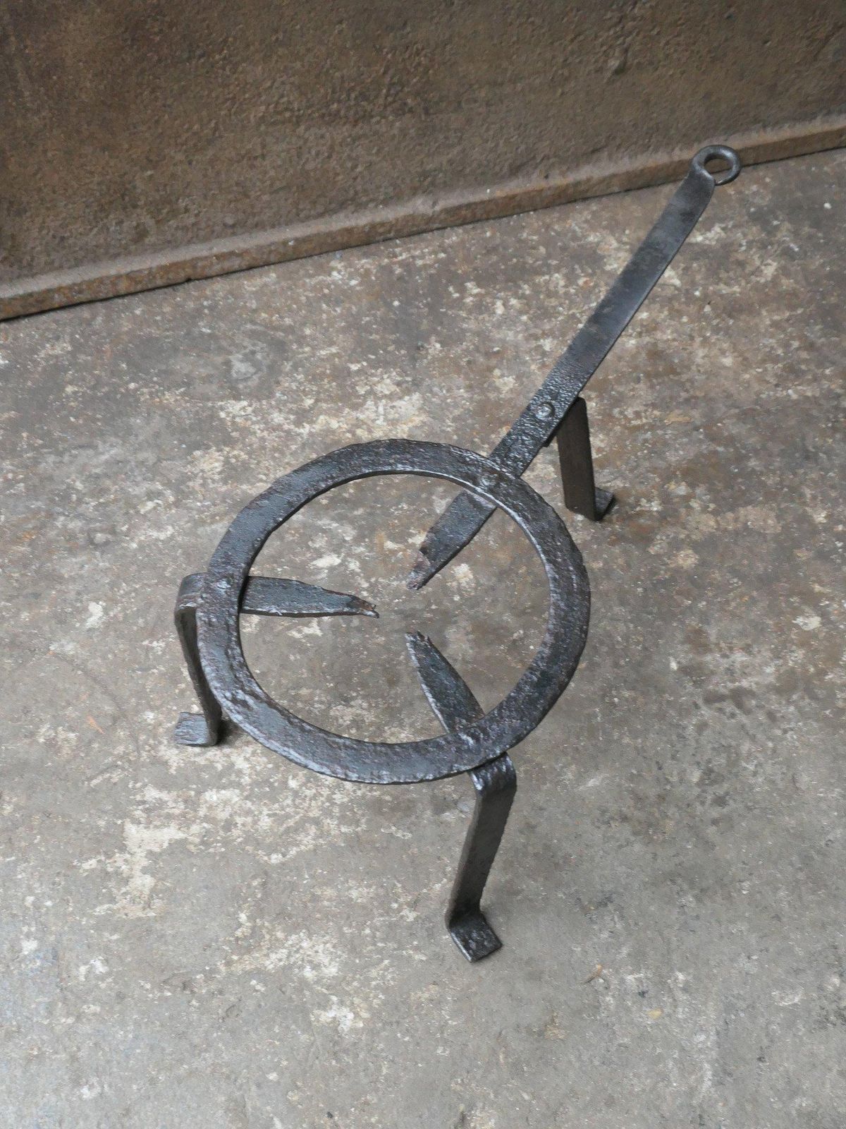 Large French Early 19th Century Neoclassical Period Trivet photo furniture