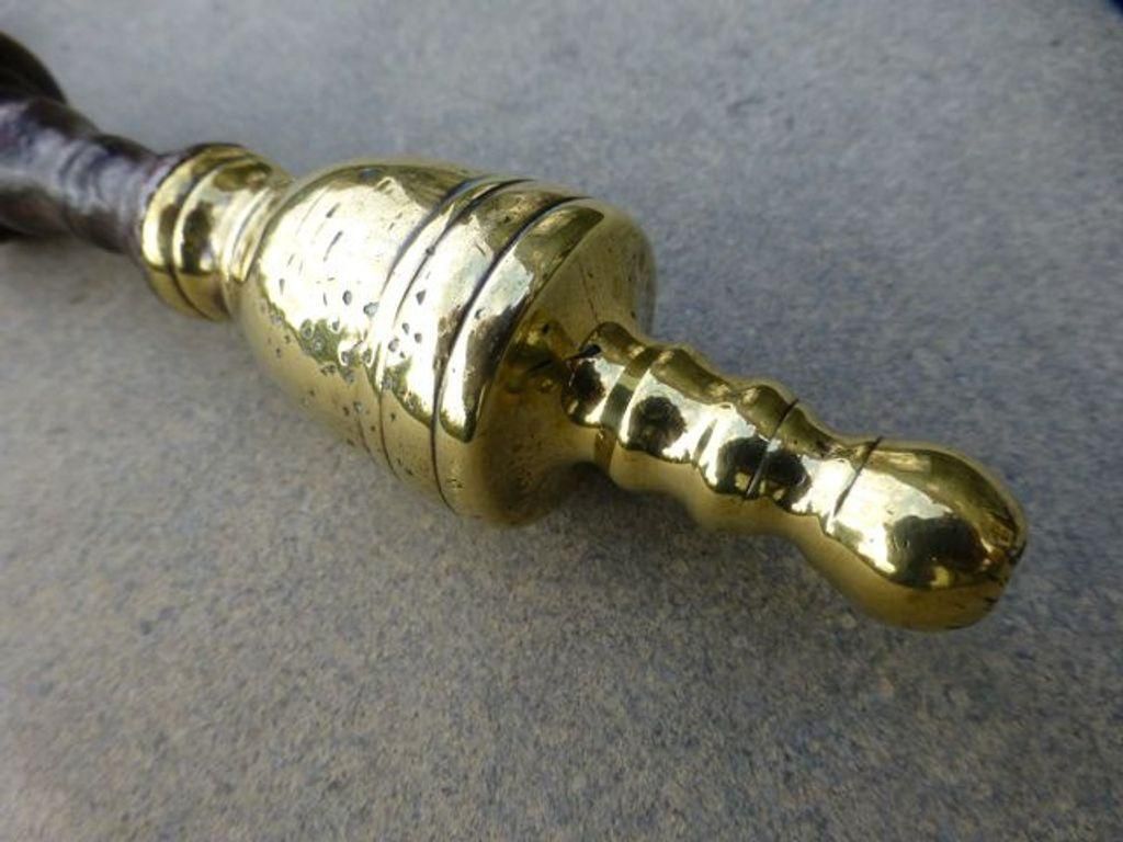 Early 19th Century Dutch Fire Tongs photo furniture