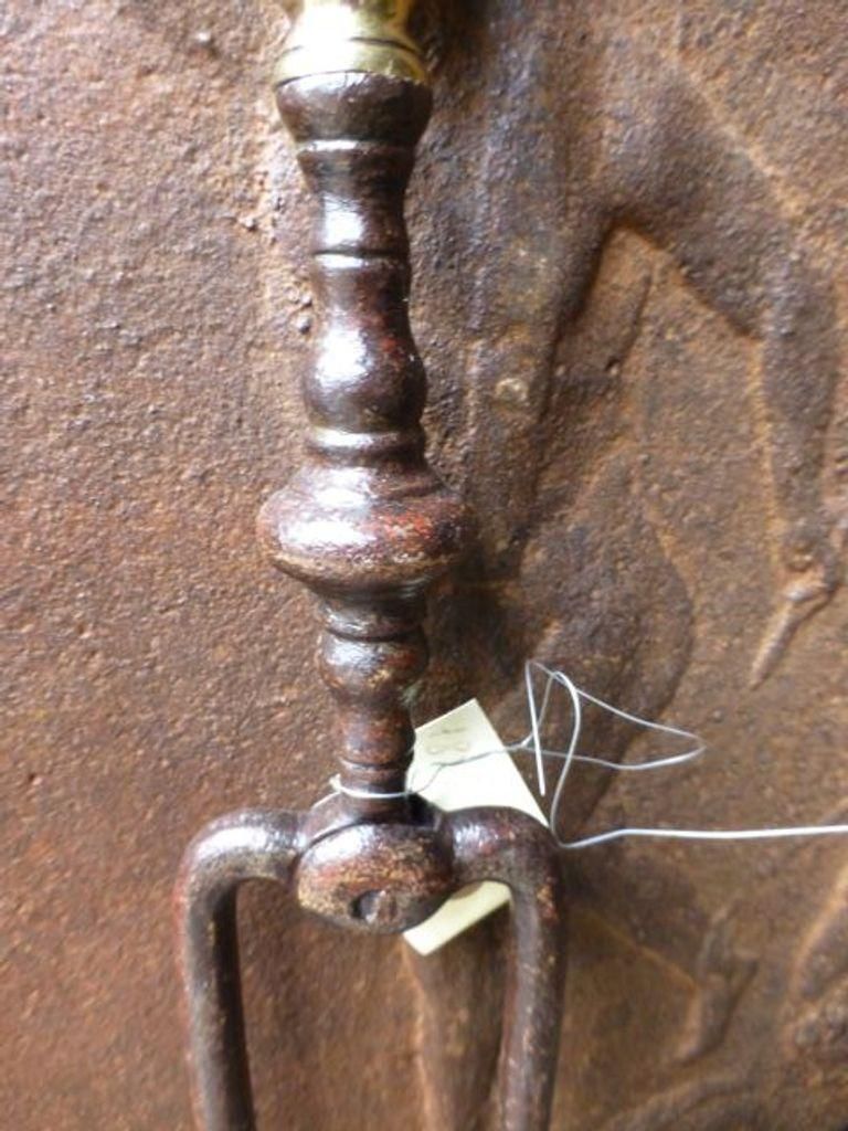 Early 19th Century Dutch Fire Tongs photo buy