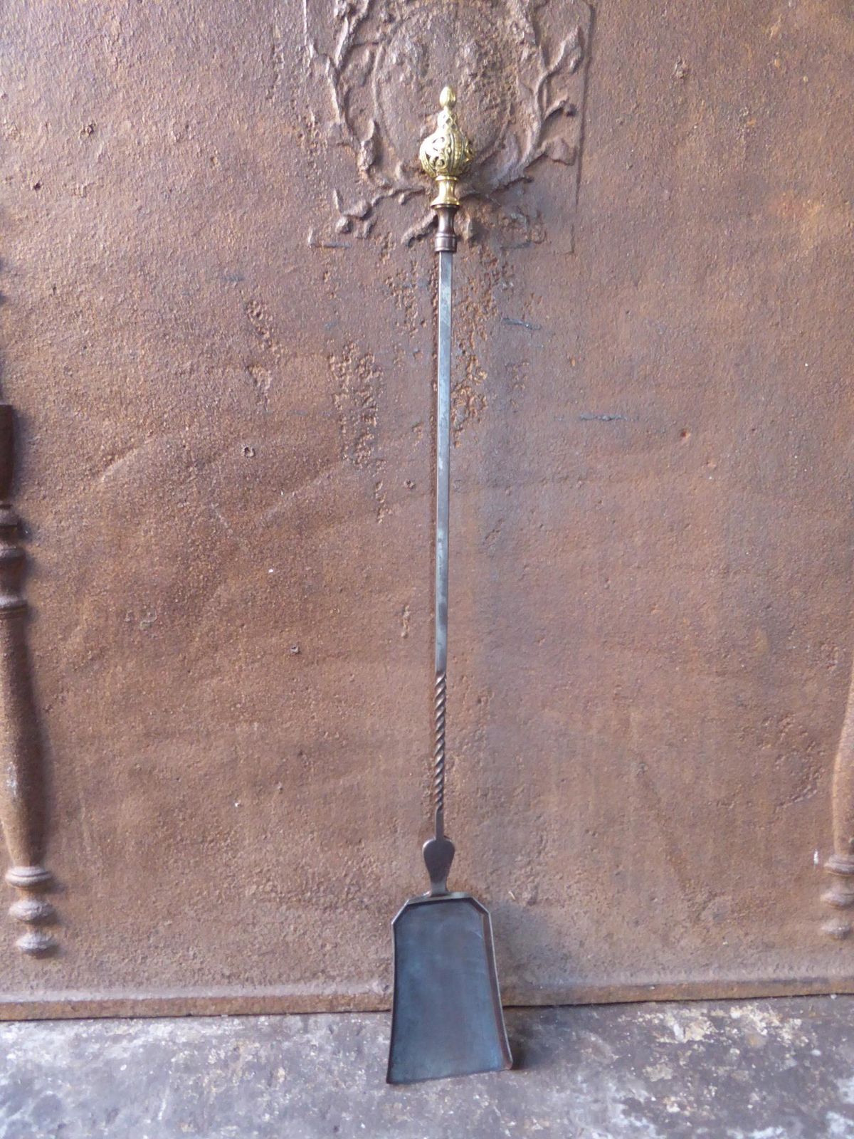 18th   19th Century French Fireplace Shovel Or Fire Shovel photo furniture