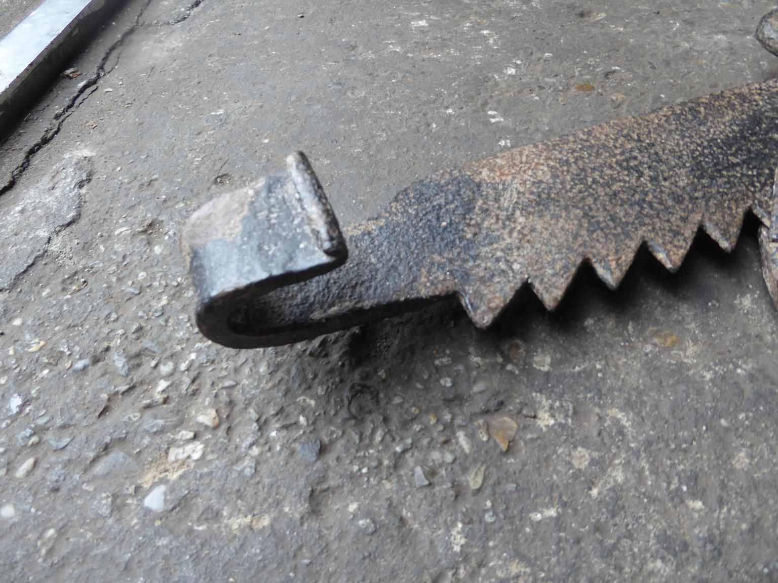 Beautiful 17th Century French Fireplace Trammel Or Hanger photo for sale