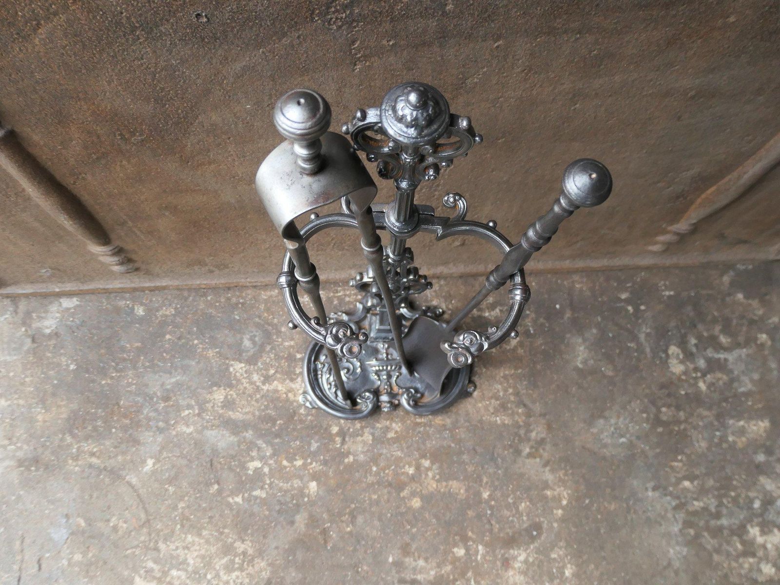 19th Century Napoleon III Period Companion Set photo Home Fixtures