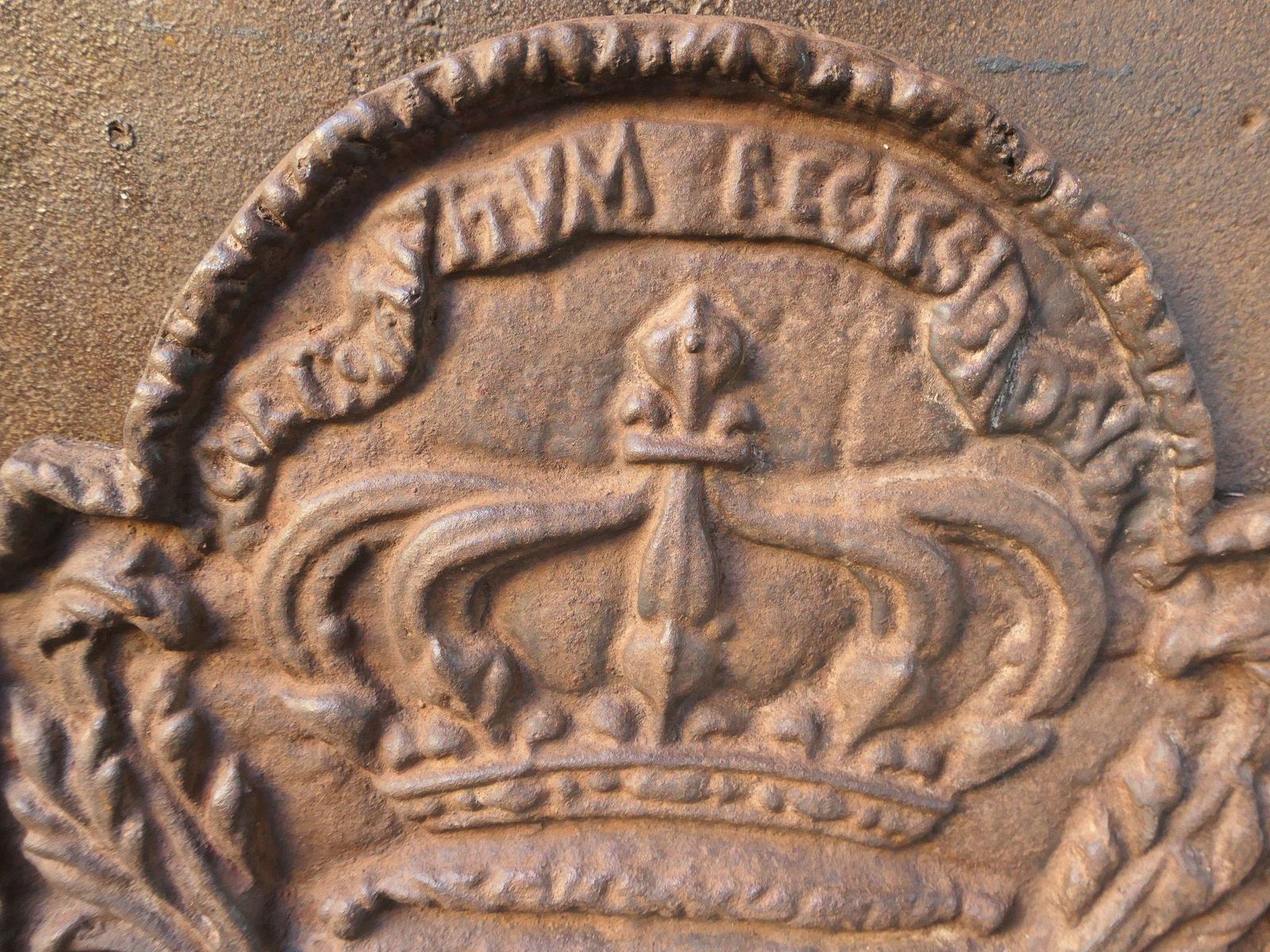 French Napoleon III Style 'Arms Of France' Fireback / Backsplash, 20th Century photo buy