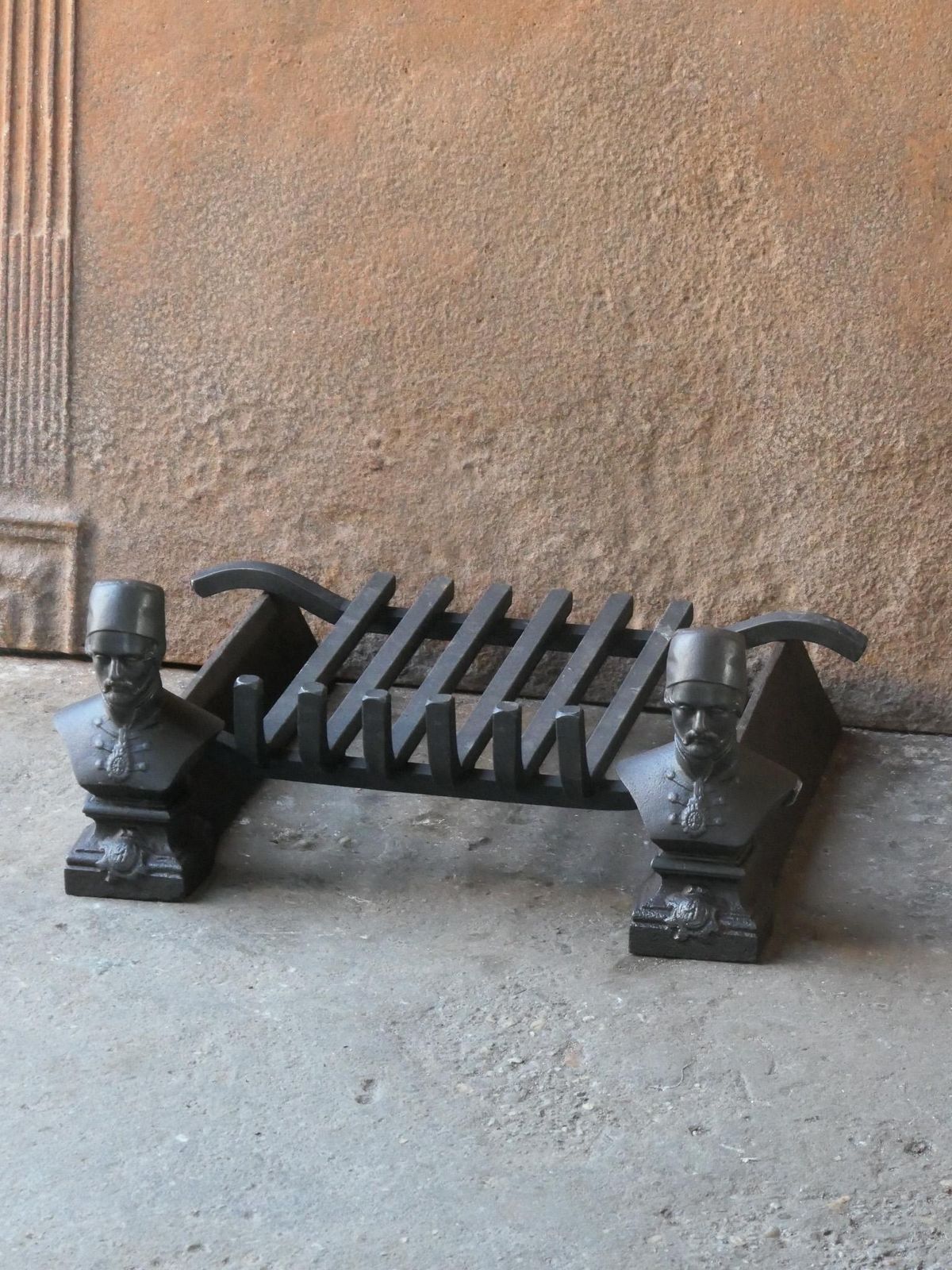 19th Century French Napoleon III Fireplace Log Grate photo 337.0