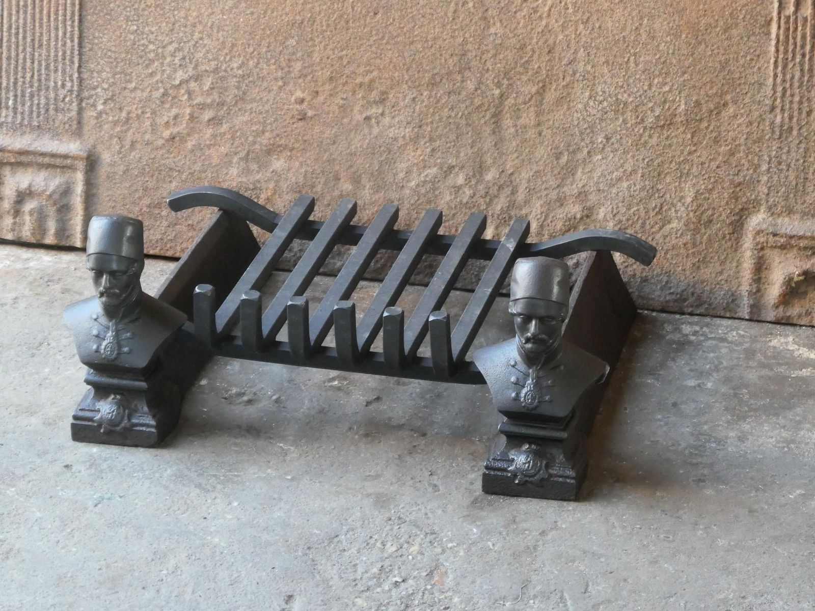 19th Century French Napoleon III Fireplace Log Grate photo vinterior