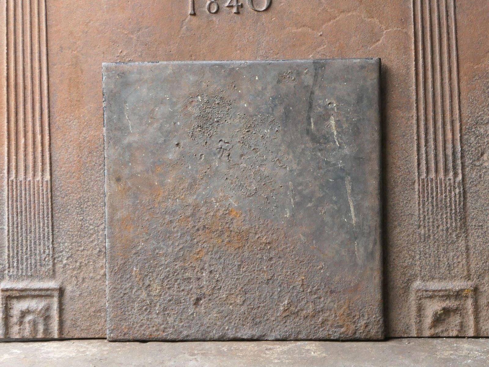 photo for sale French Napoleon III Period 'Jezus' Fireback / Backsplash