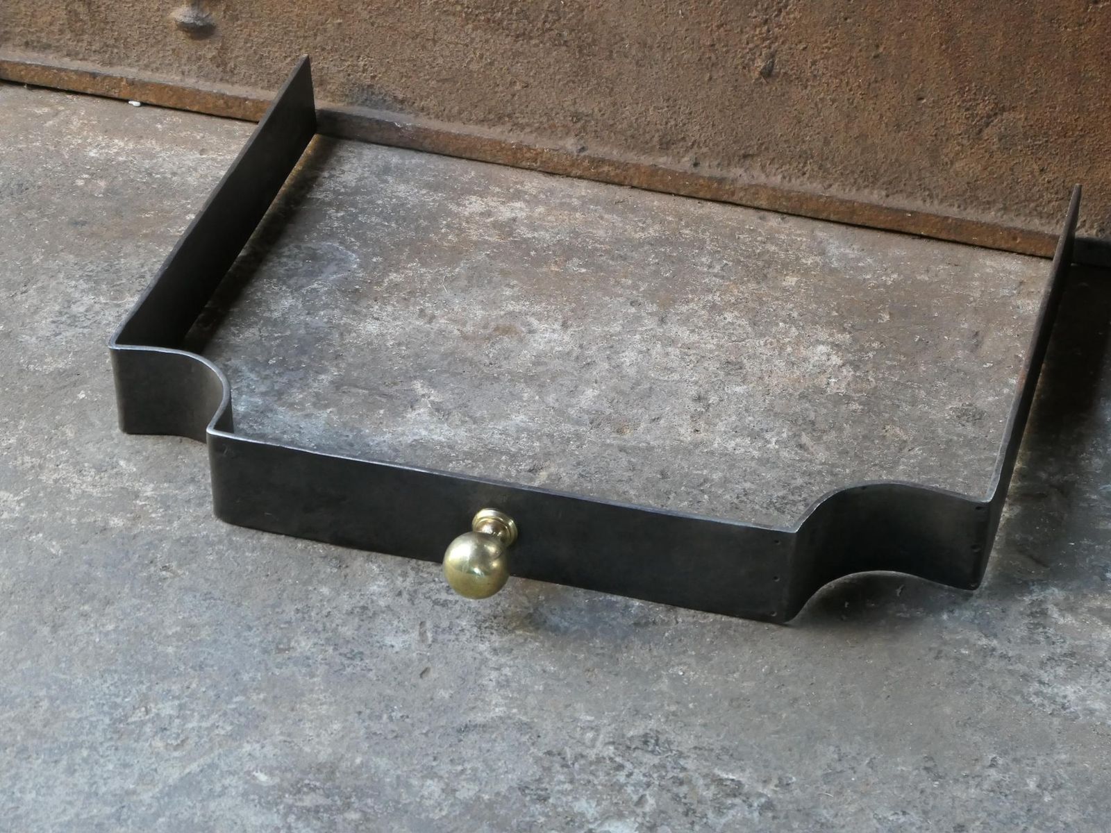 Antique French Fireplace Fender, 19th Century photo Home Fixtures