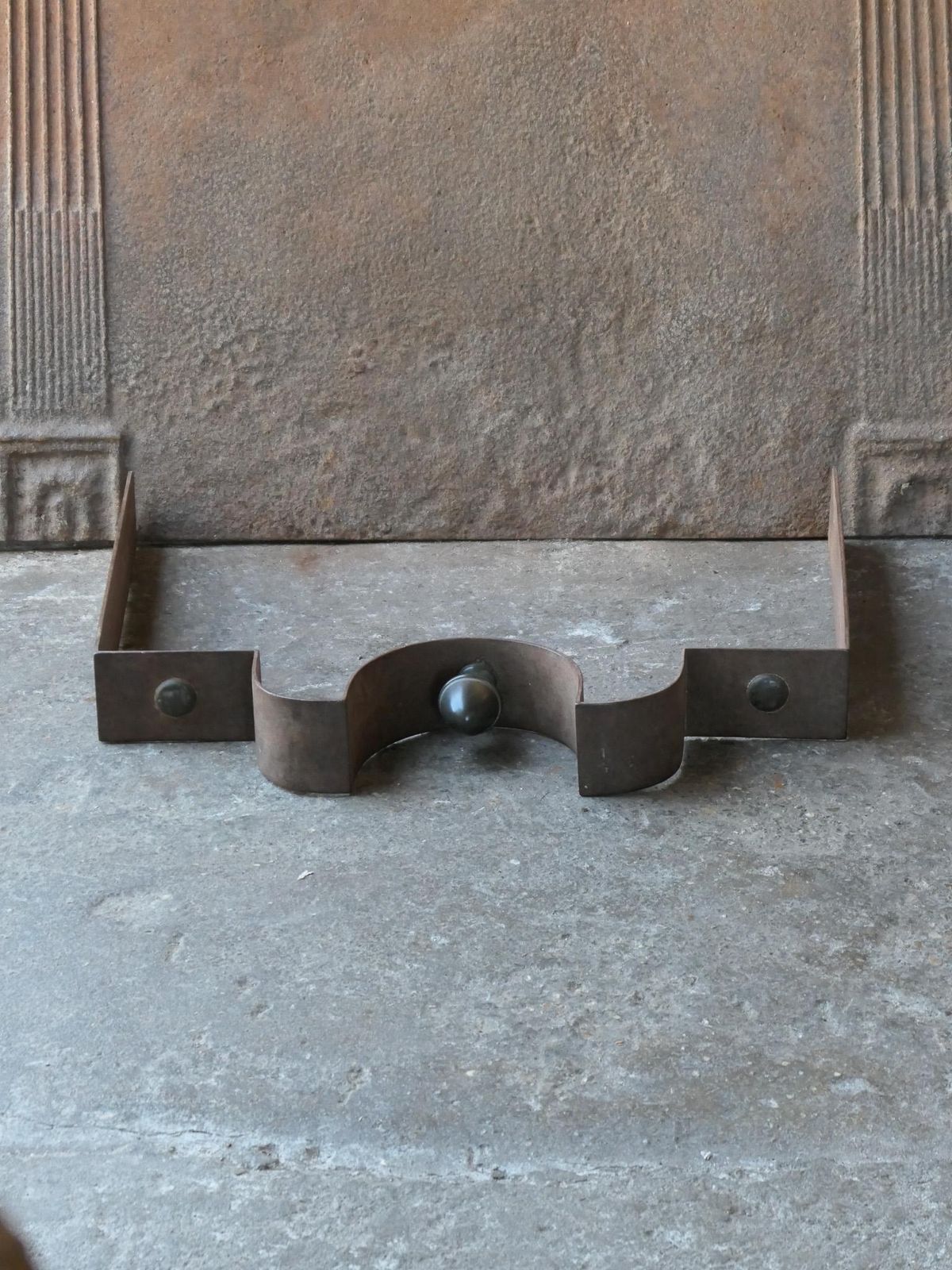Antique French Napoleon III Fireplace Fender, 19th Century photo for sale