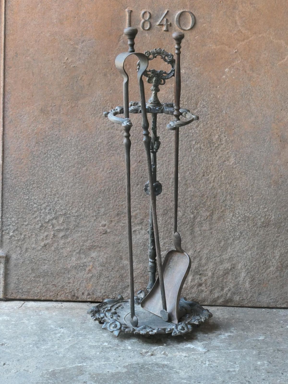French Napoleon III Period Fireplace Tools Or Fire Tools, 19th Century photo furniture