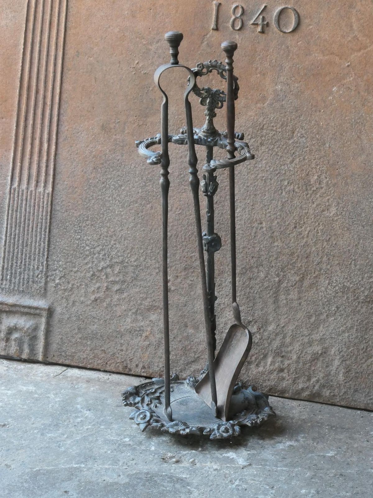 French Napoleon III Period Fireplace Tools Or Fire Tools, 19th Century photo Home Fixtures