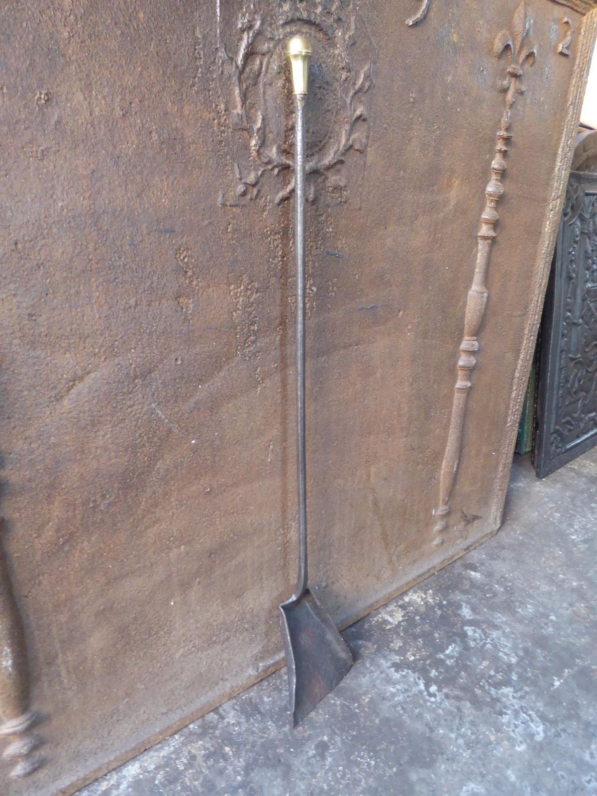 17th   18th Century French Fireplace Shovel Or Fire Shovel photo for sale
