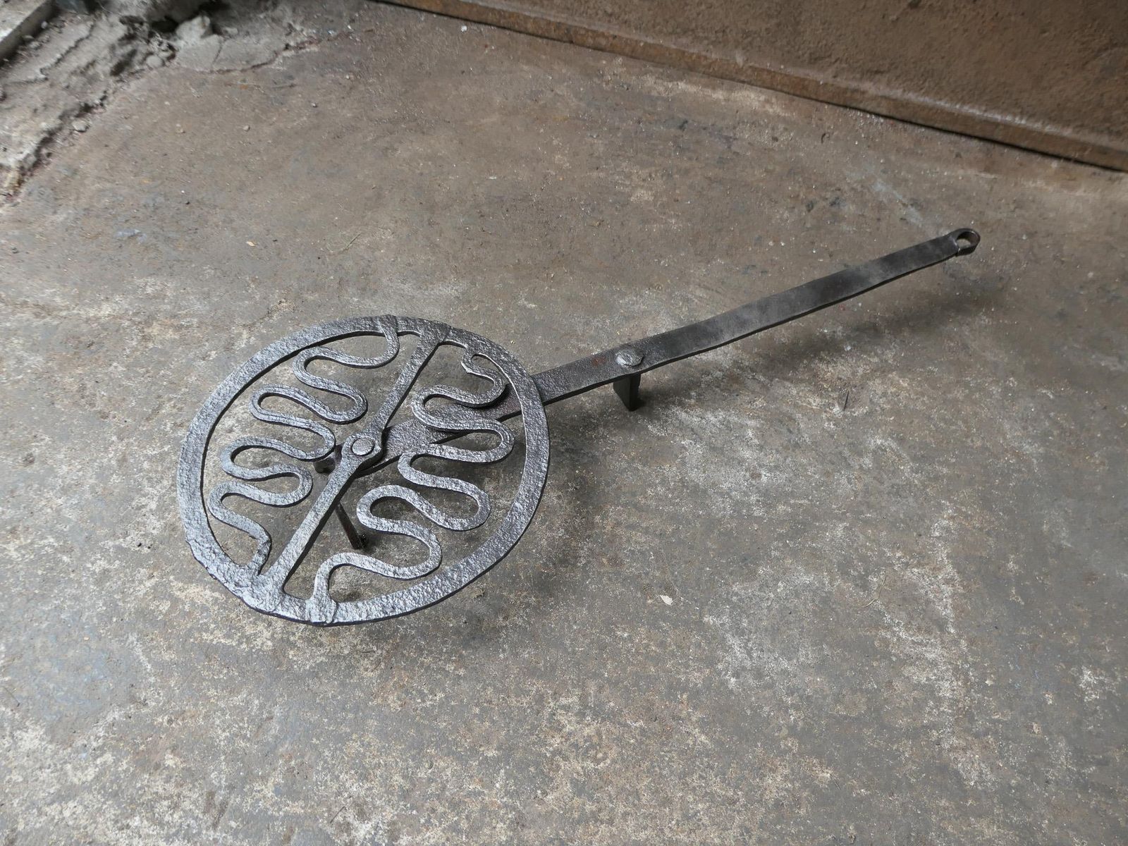 Hand Forged 17th   18th Century French Rotating Gridiron photo Home Fixtures