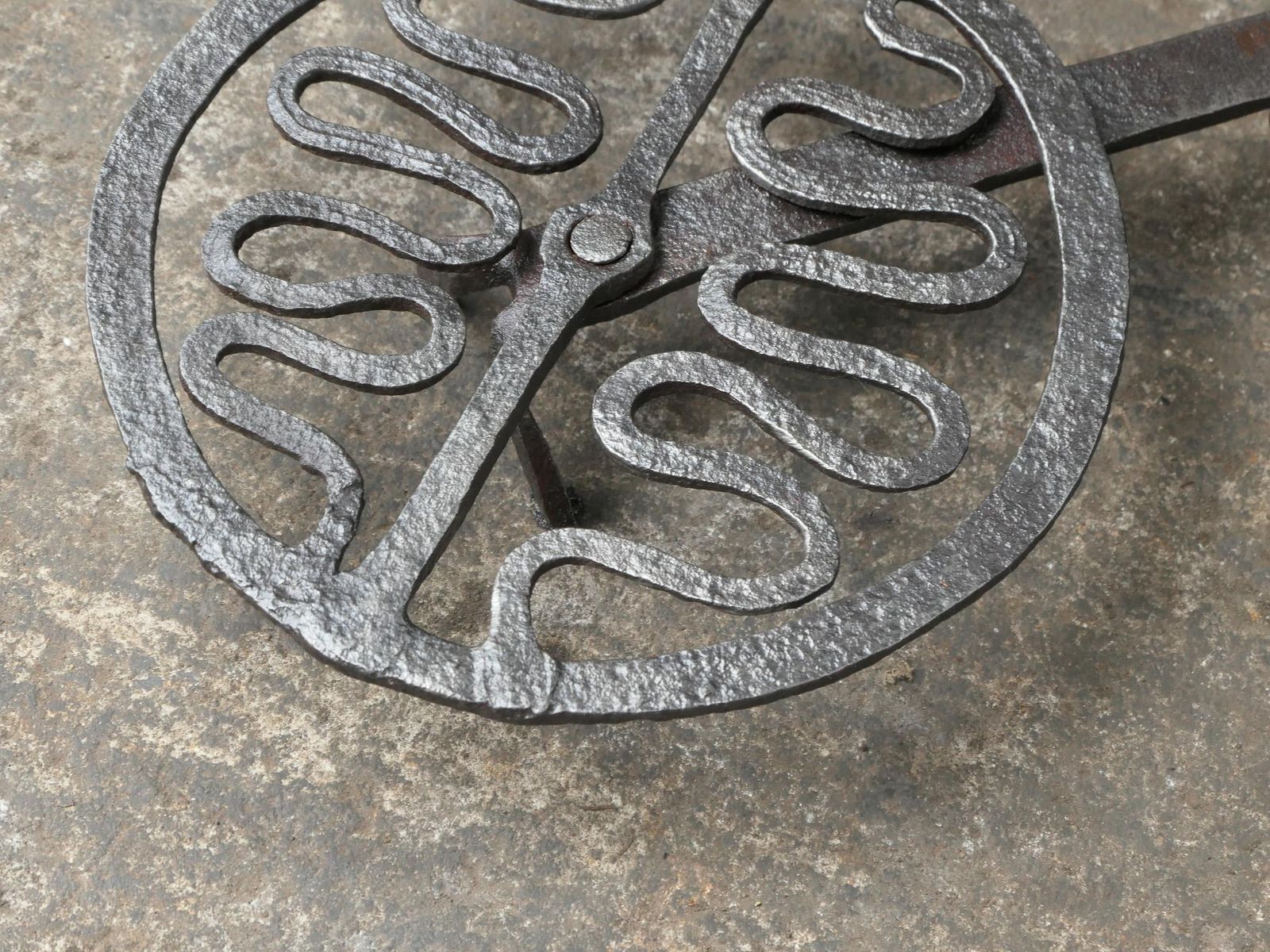 Hand Forged 17th   18th Century French Rotating Gridiron photo 337.0