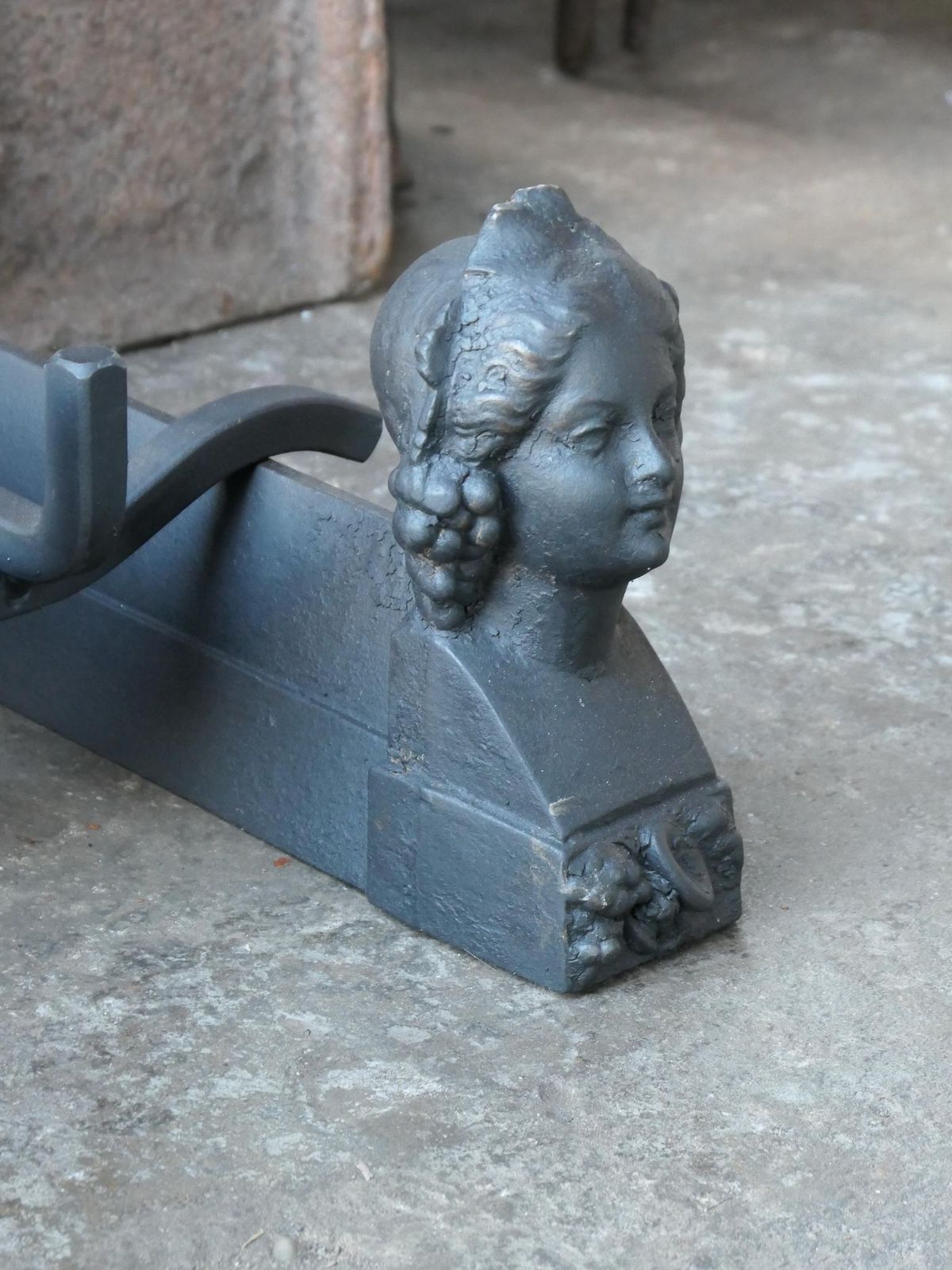 French Napoleon III Fire Grate, Fireplace Grate photo buy