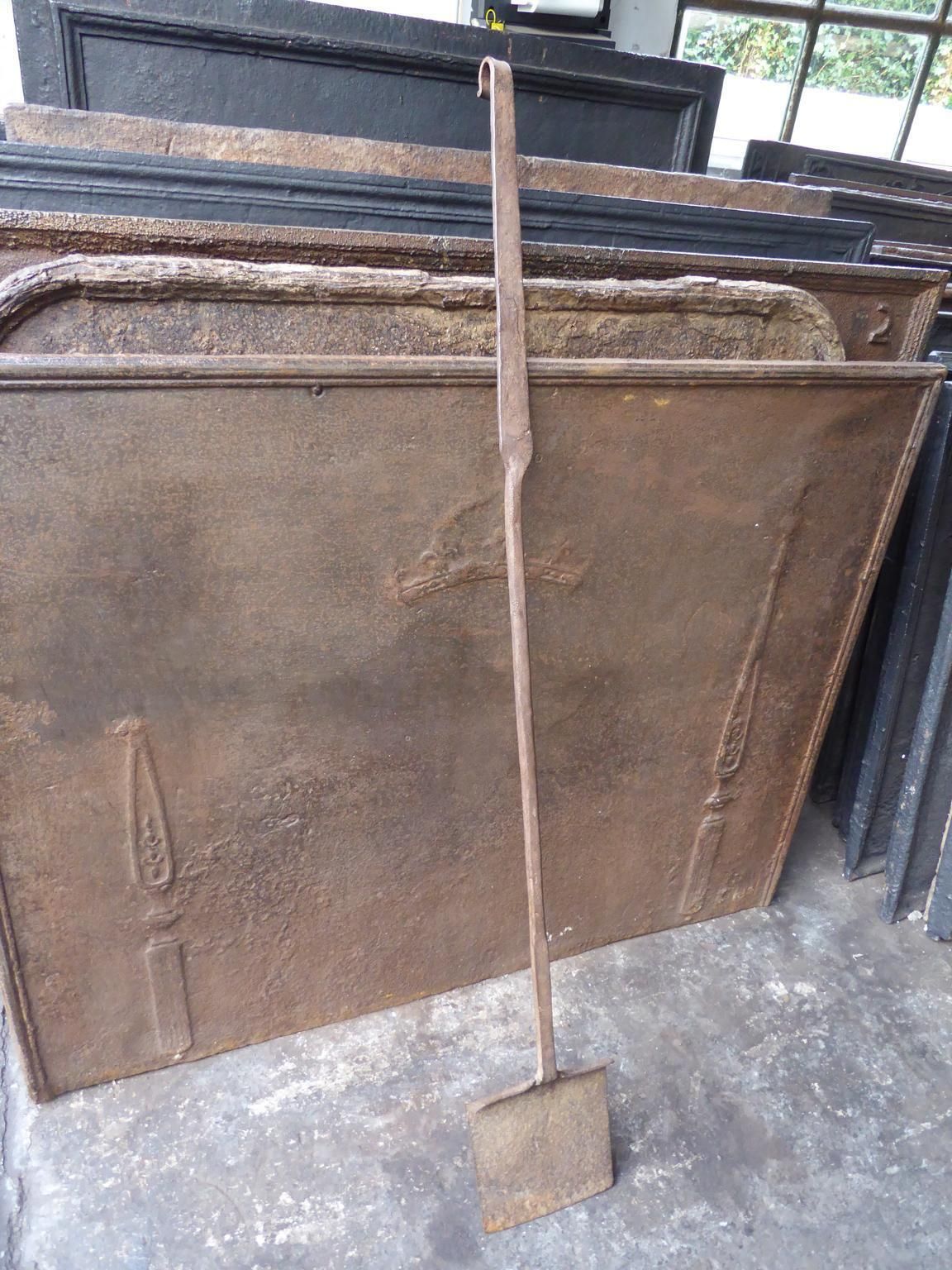 Large 18th   19th Century French Fireplace Shovel Or Fire Shovel photo furniture
