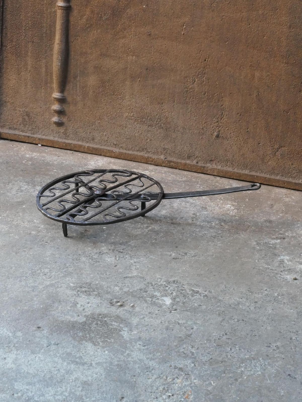 Antique 17th 18th Century French Louis XV Rotating Gridiron photo furniture