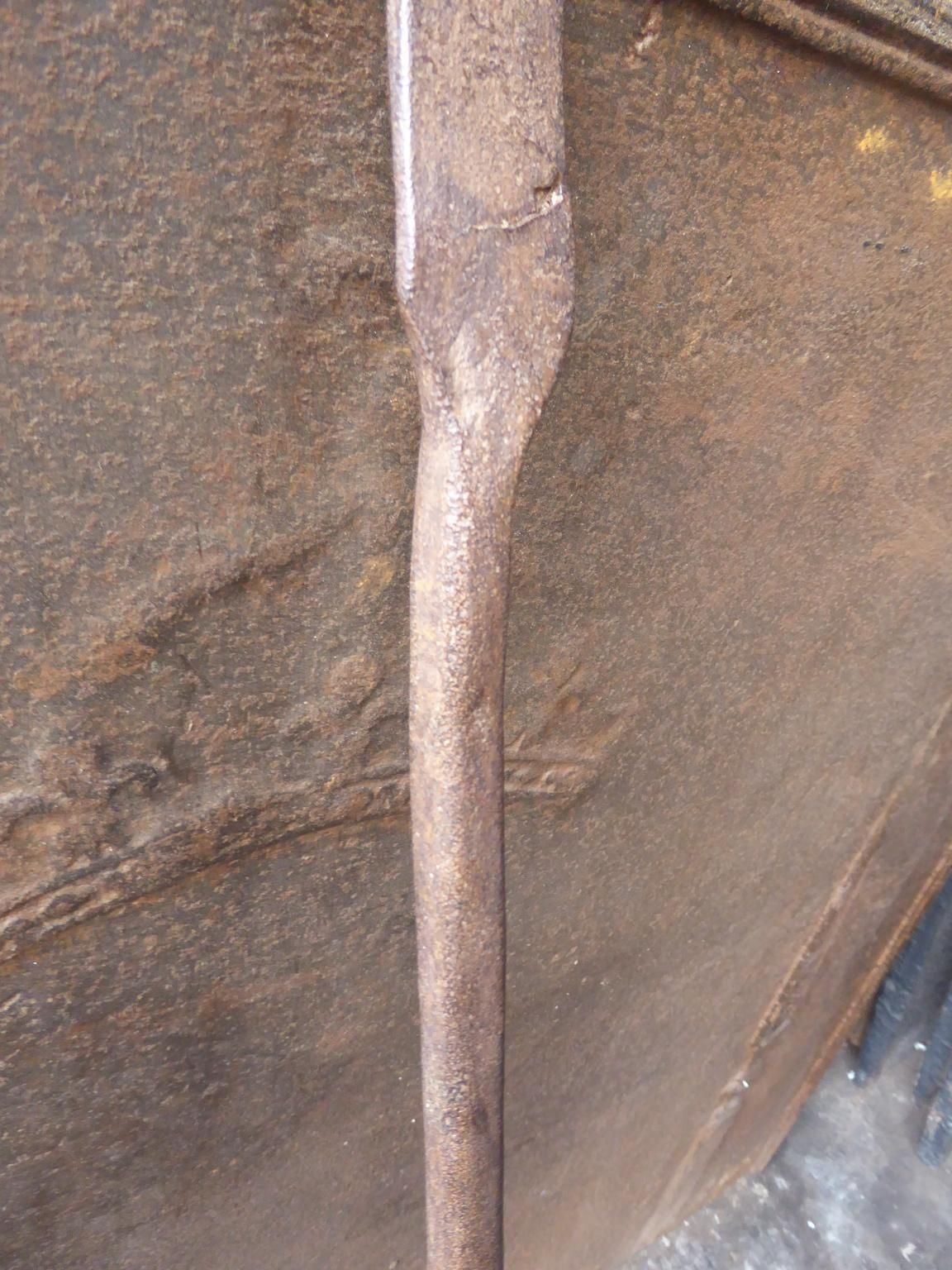 Large 18th   19th Century French Fireplace Shovel Or Fire Shovel photo 320.0