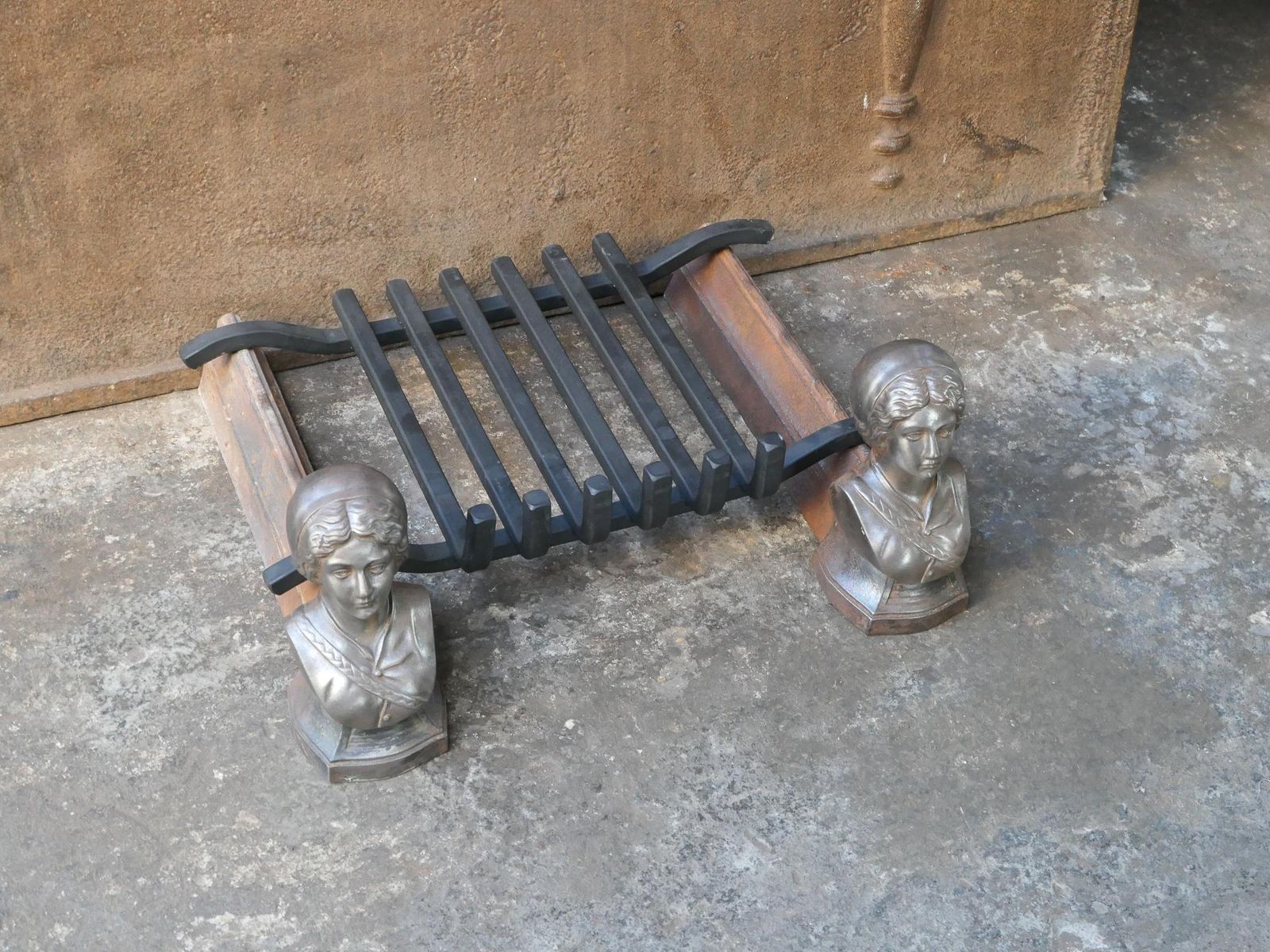 photo furniture 19th Century French Napoleon III Fire Grate, Fireplace Grate
