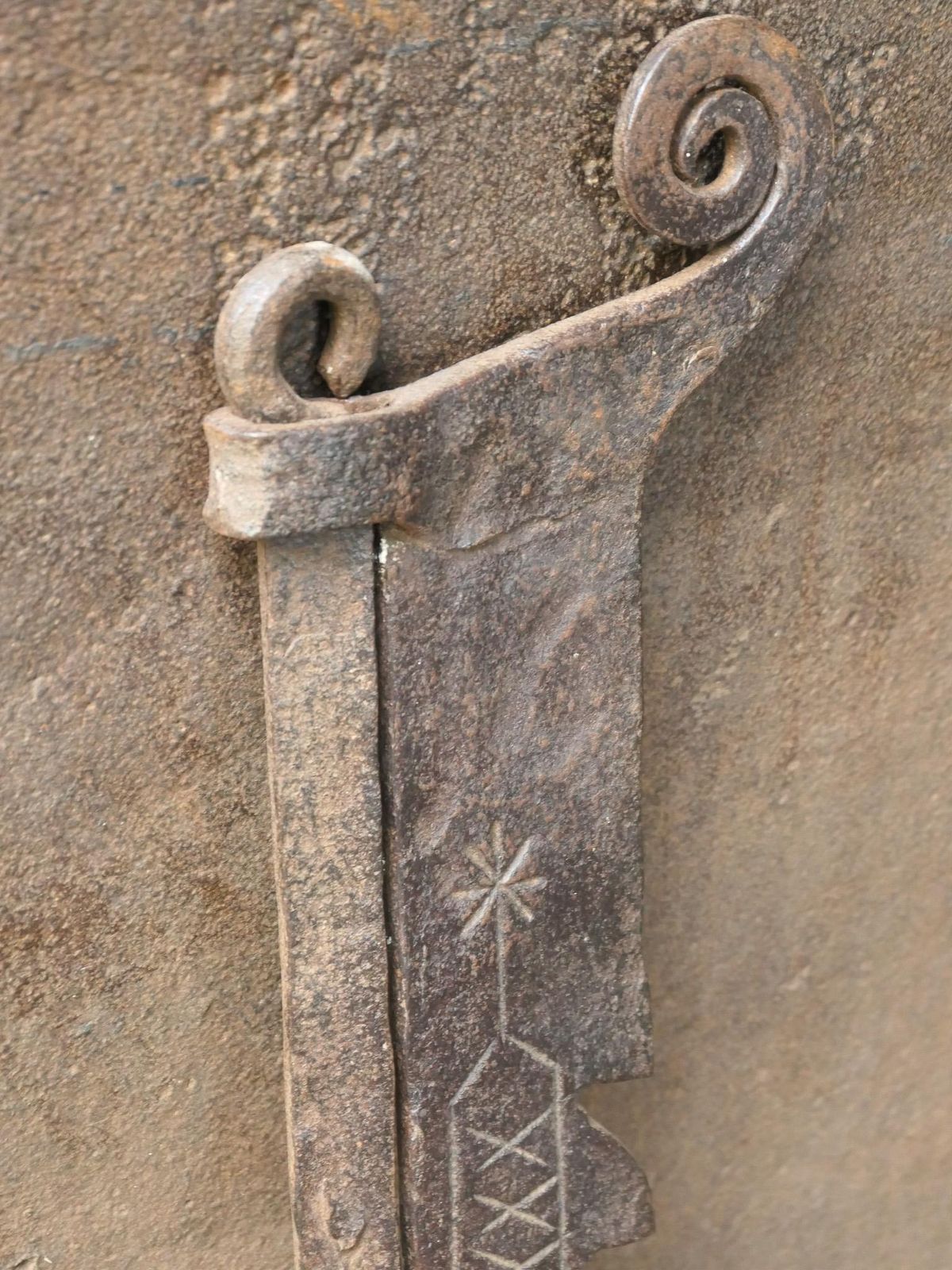 17th Century French Fireplace Trammel Or Pot Hanger photo 337.0