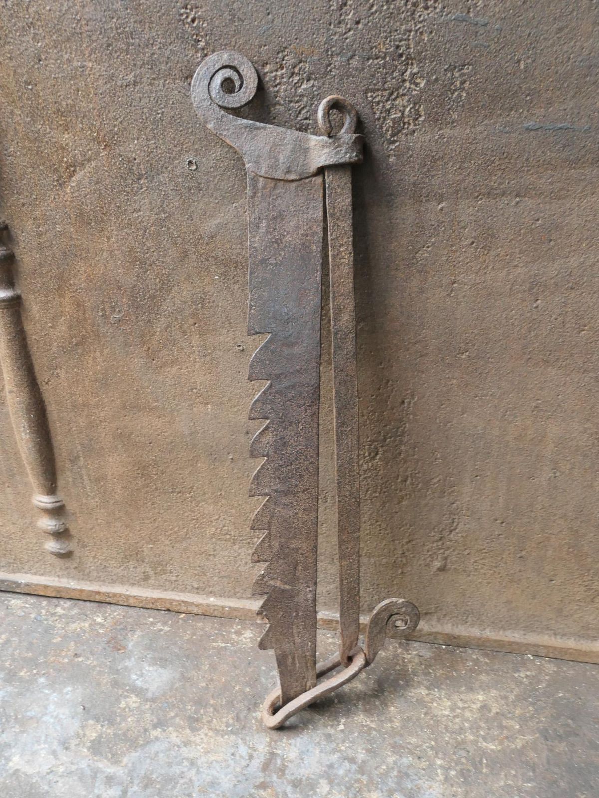 photo for sale 17th Century French Fireplace Trammel Or Pot Hanger