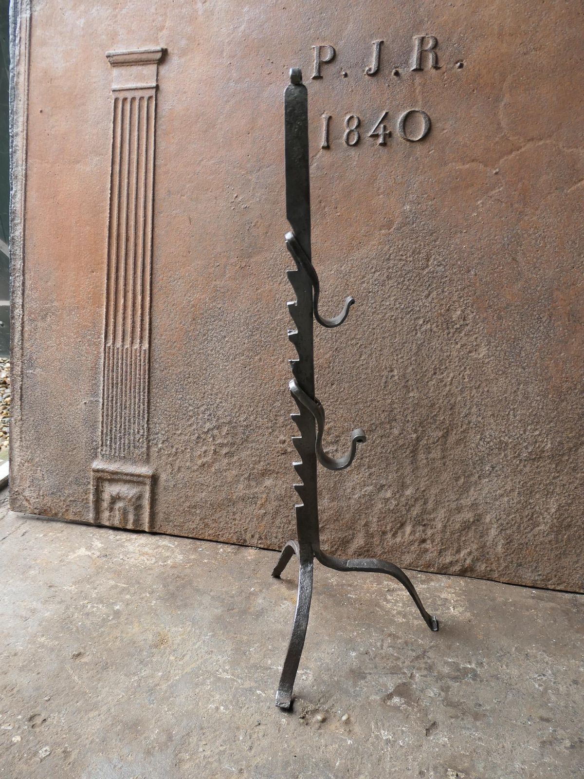 Antique French Stand For A Roasting Jack, 17th   18th Century photo furniture