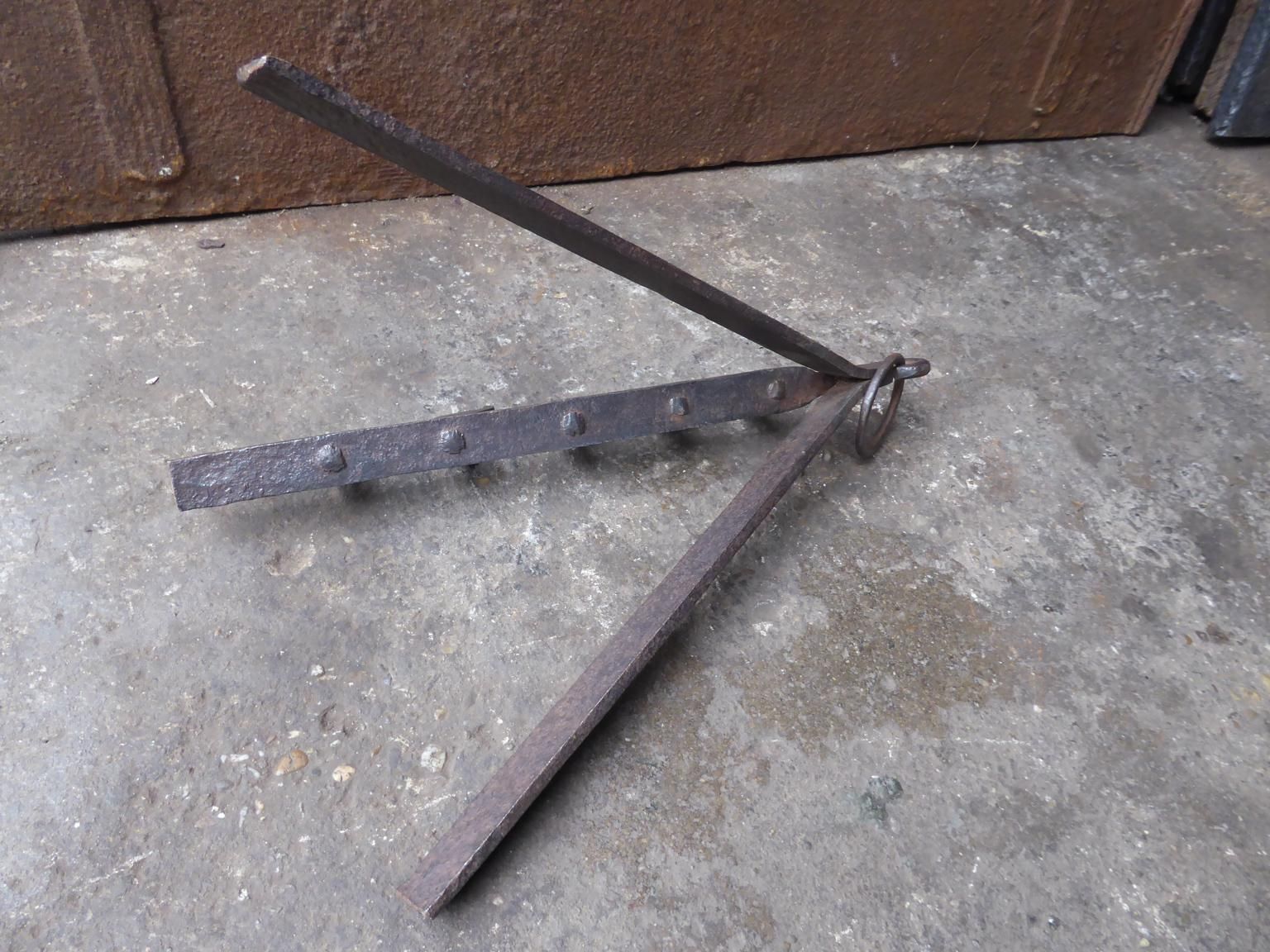 photo for sale Antique French Stand For A Roasting Jack, 18th 19th Century