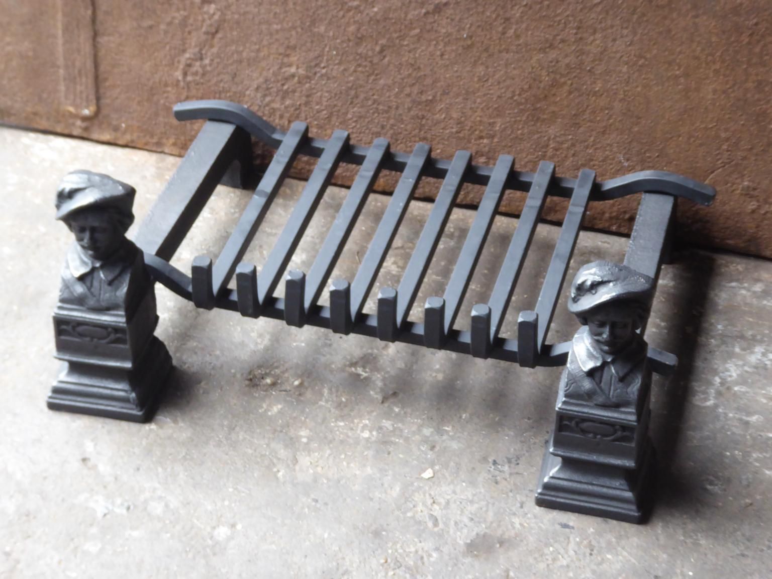 French Napoleon III Fire Grate, Fireplace Grate photo Home Fixtures