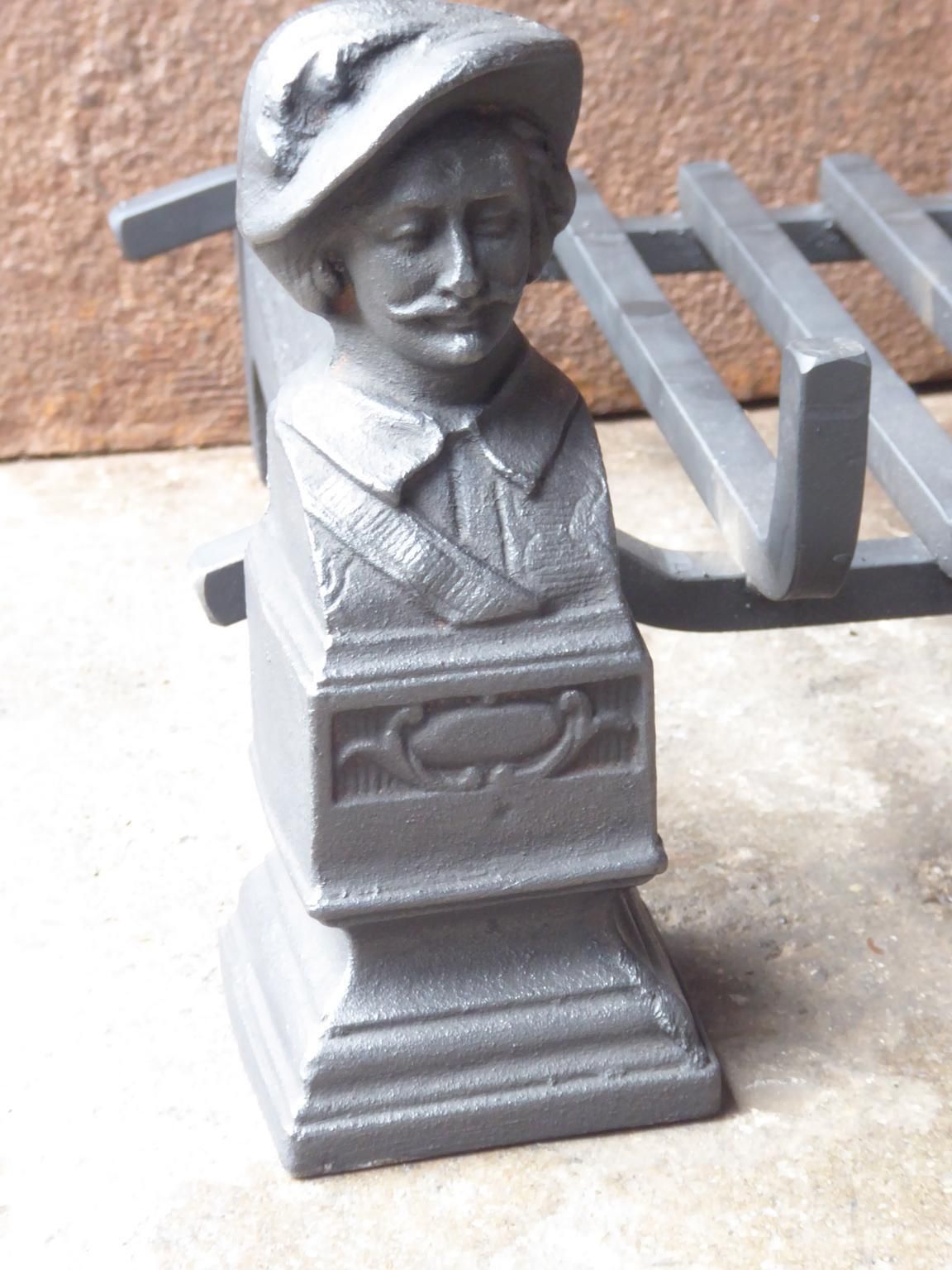 French Napoleon III Fire Grate, Fireplace Grate photo vinterior