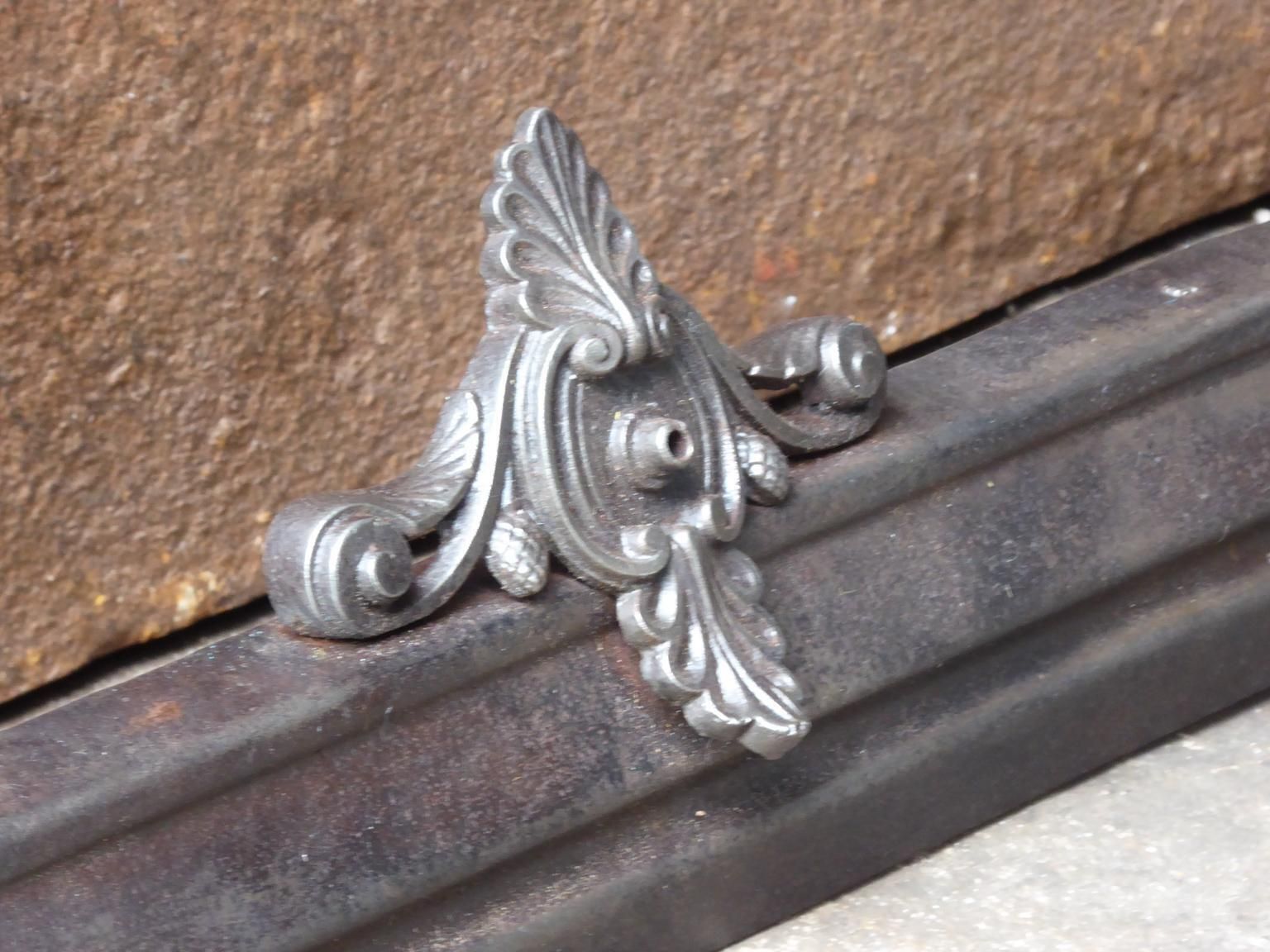 Antique French Fireplace Fender, 19th Century photo buy