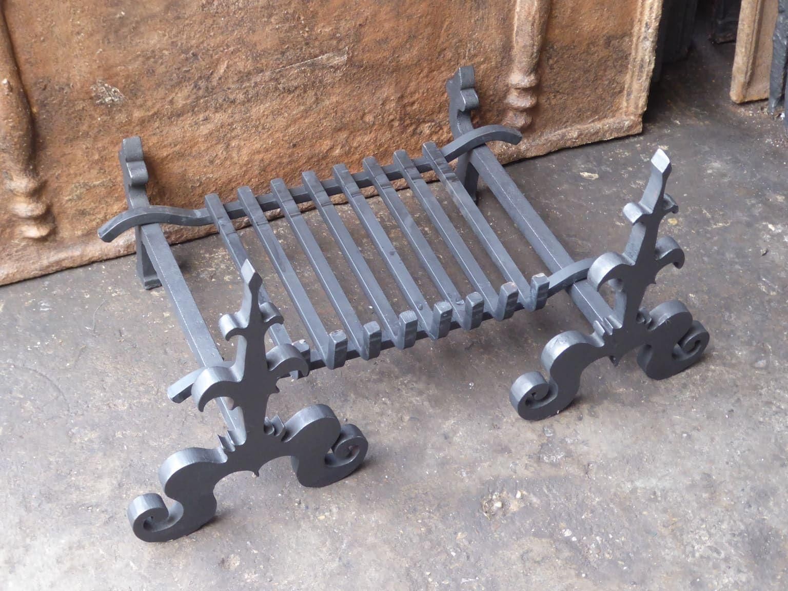 French Napoleon III Fire Grate, Fireplace Grate photo 491.0
