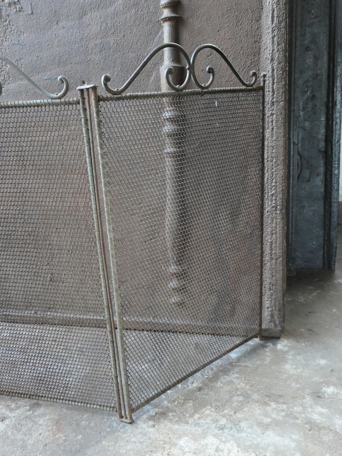 19th Century French Fireplace Screen photo Home Fixtures