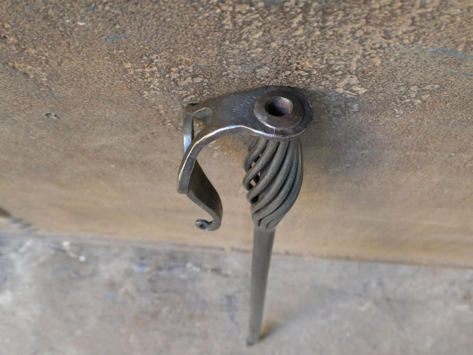 Dutch Wrought Iron Blow Poker, Late 19th Or Early 20th Century photo 491.0