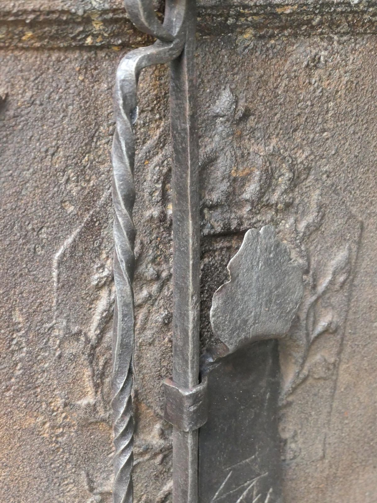 17th Century French Fireplace Trammel Or Pot Hanger photo 491.0