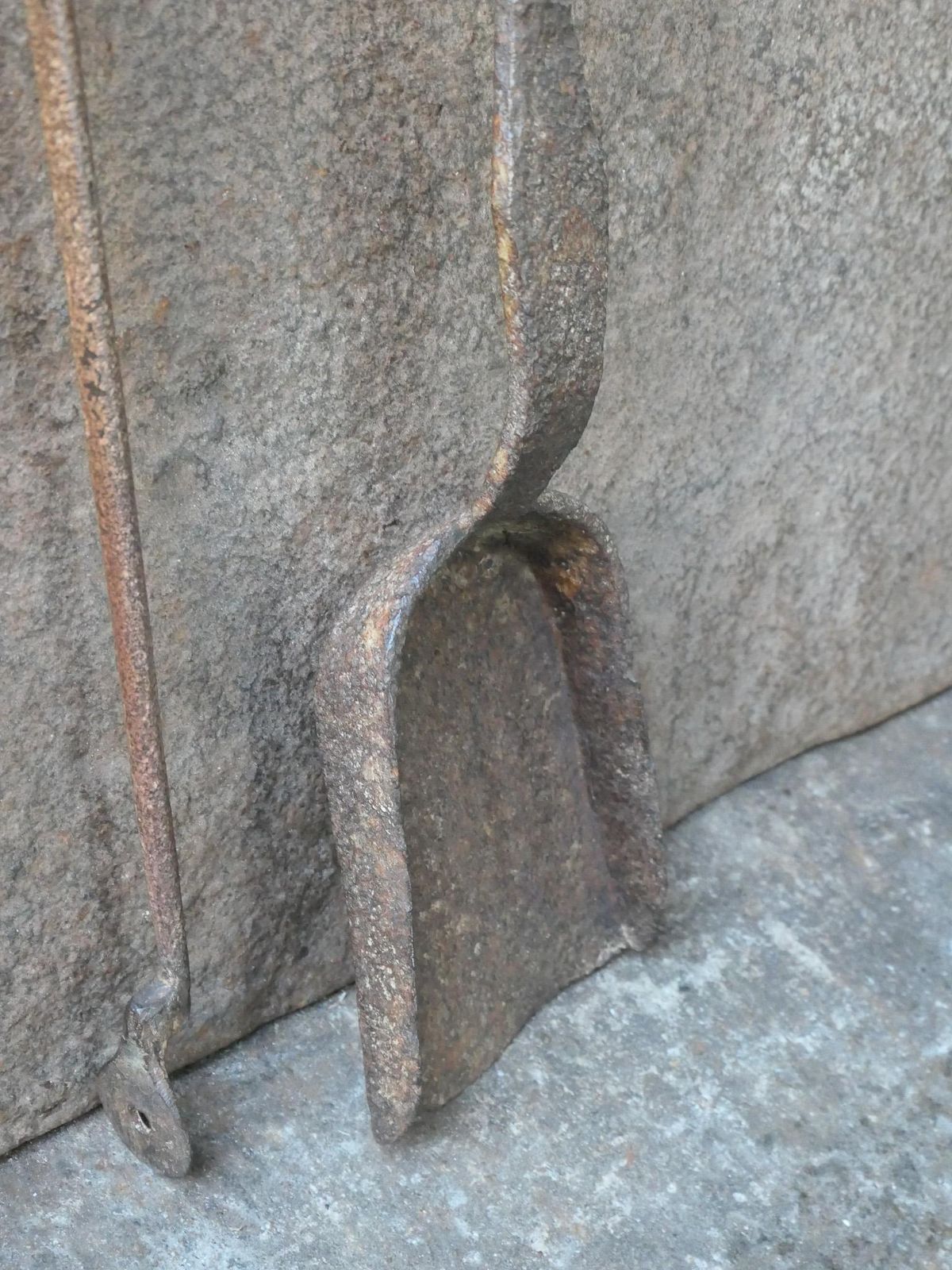 photo vintage Rustic French Fireplace Tools, 17th 18th Century