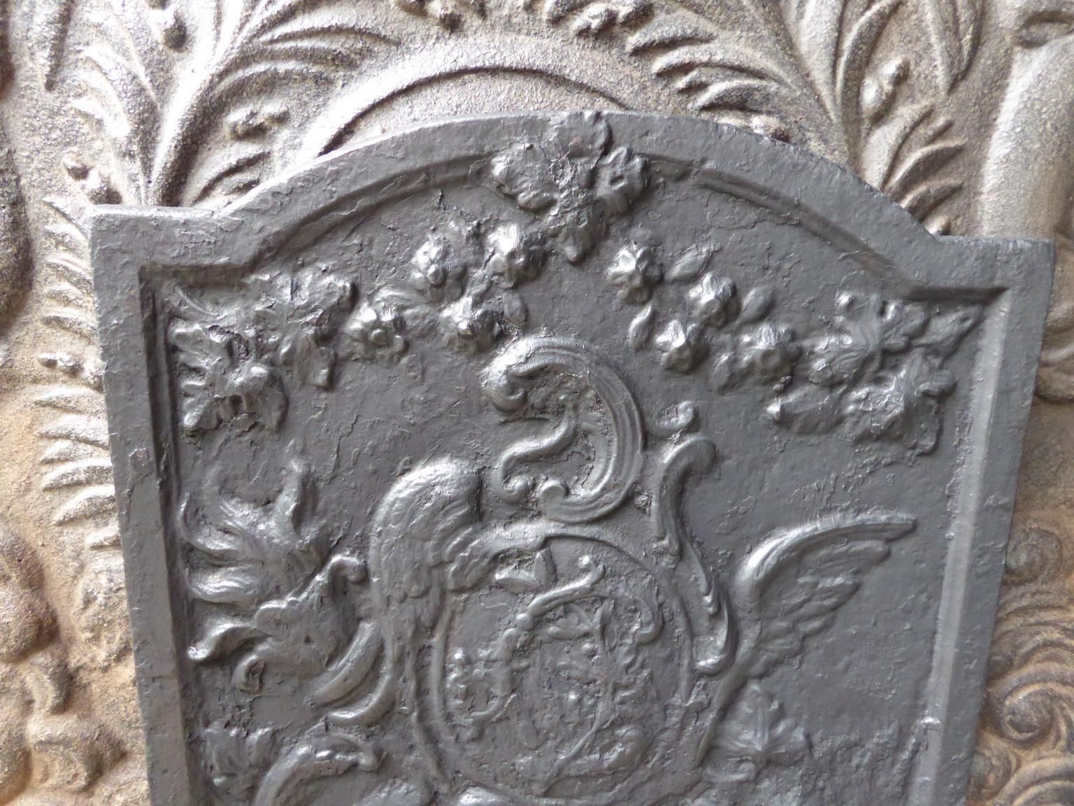 18th Century French Louis XV Fireback / Backsplash photo Home Fixtures
