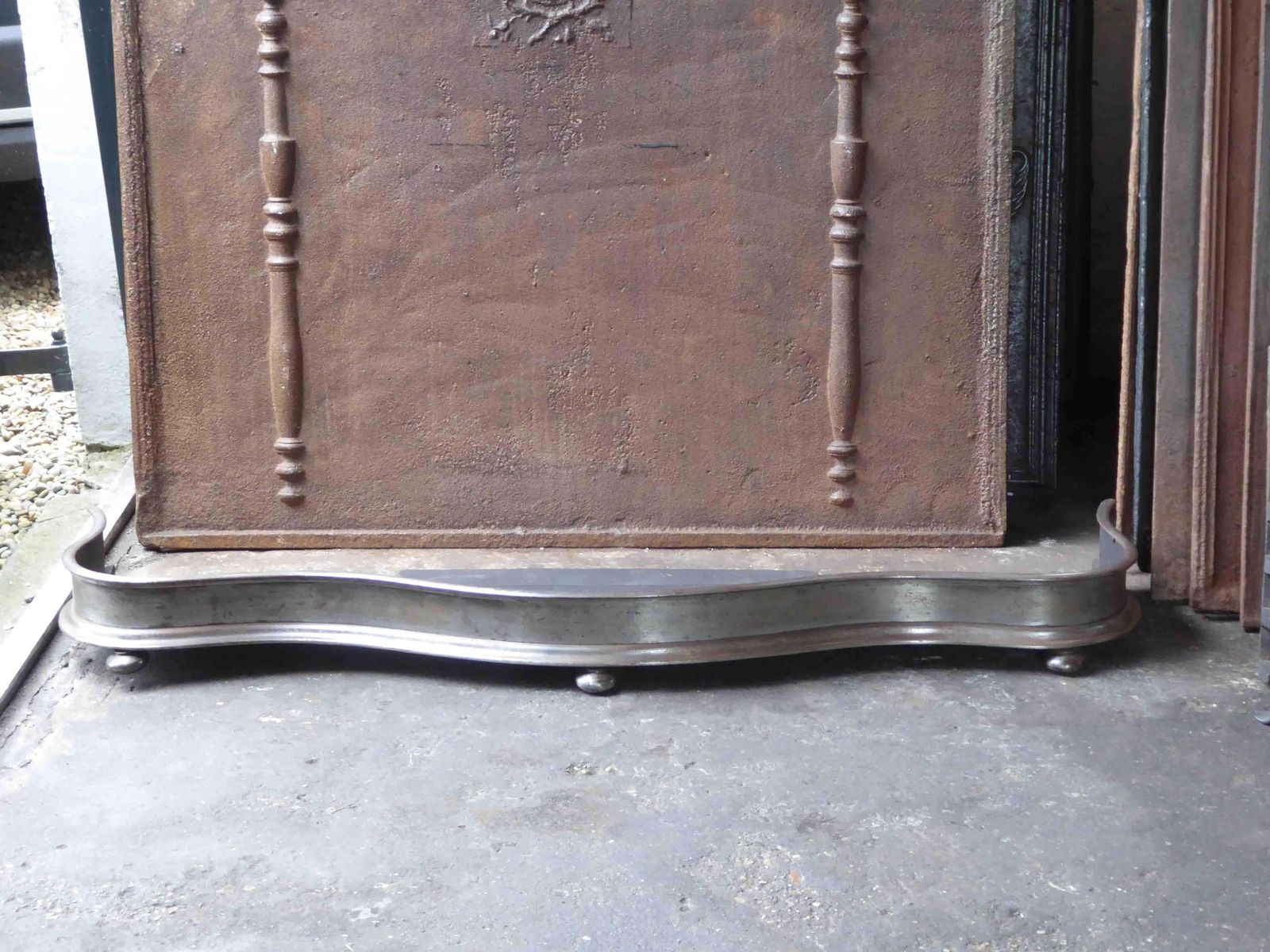 19th Century Victorian Period Fireplace Fender Or Fire Fender photo furniture