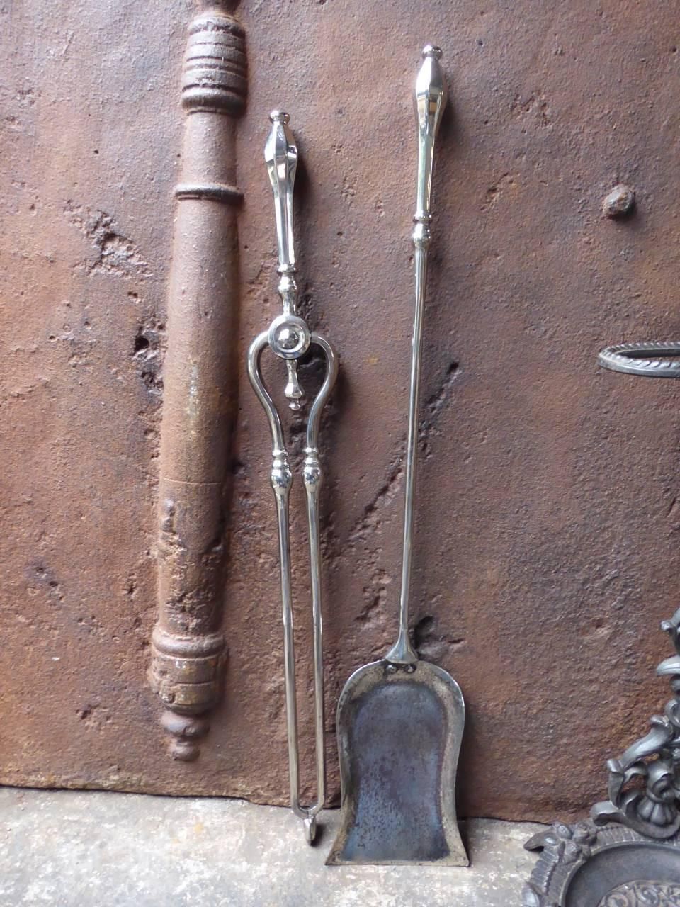 19th Century English Victorian Fireplace Tools Or Fire Tools photo 576.0