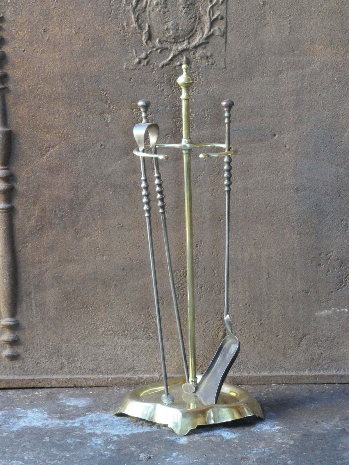 Antique French Fireplace Tools Or Fire Tools, 19th Century photo furniture