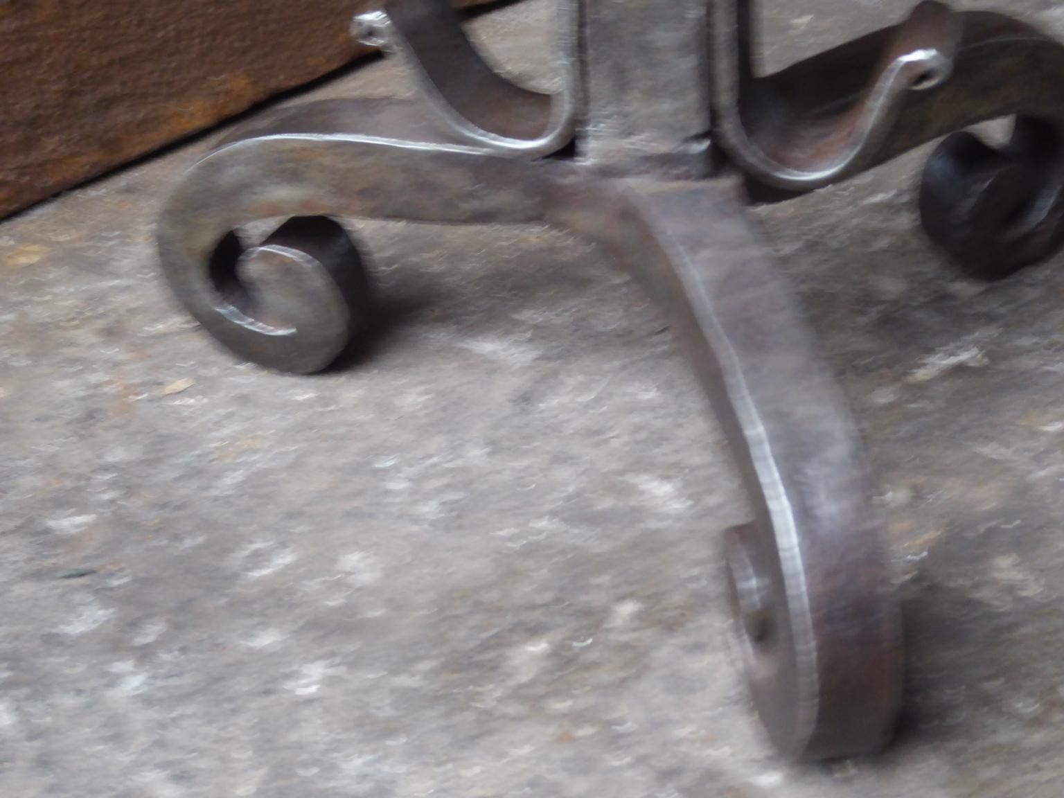 Antique French Stand For A Roasting Jack, 18th Century photo vintage