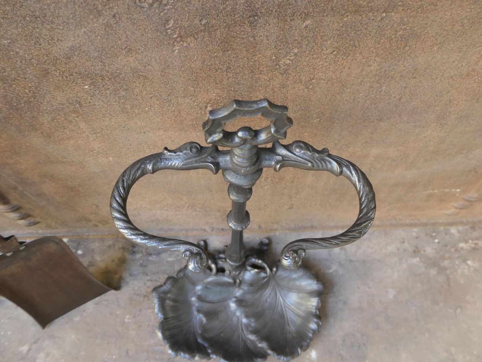 Home Fixtures English Victorian Fireplace Tools Or Companion Set, 19th Century photo