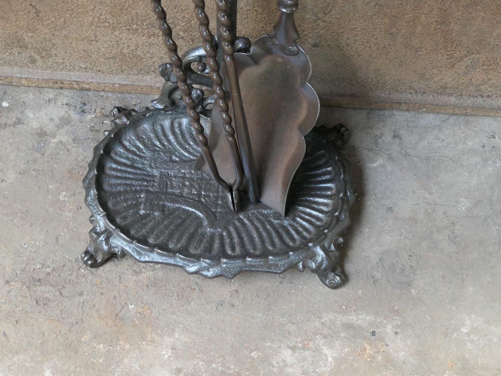 English Victorian Fireplace Tools Or Companion Set, 19th Century photo vinterior