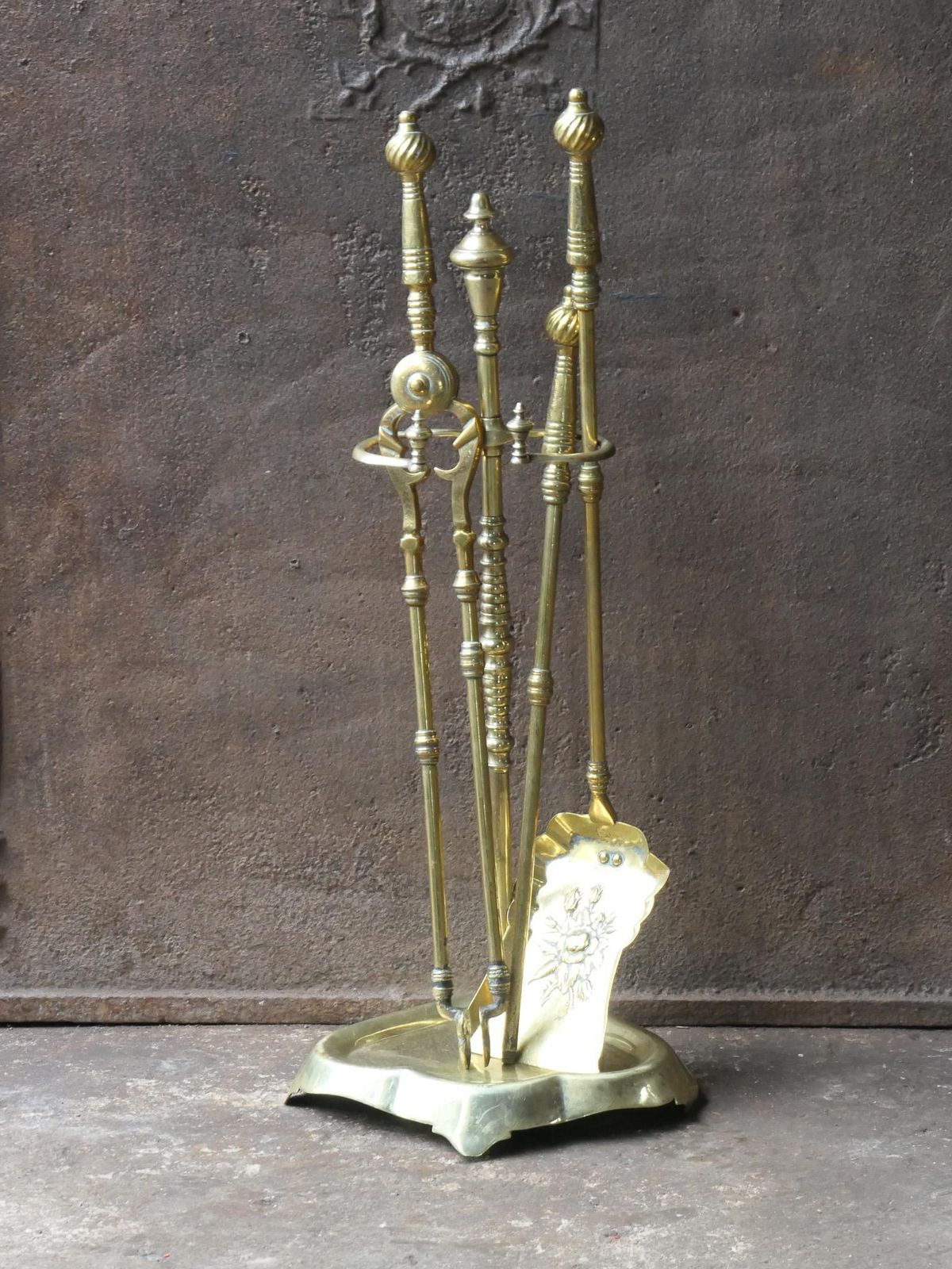 19th 20th Century French Art Nouveau Fireplace Tools Or Fire Tools photo Home Fixtures