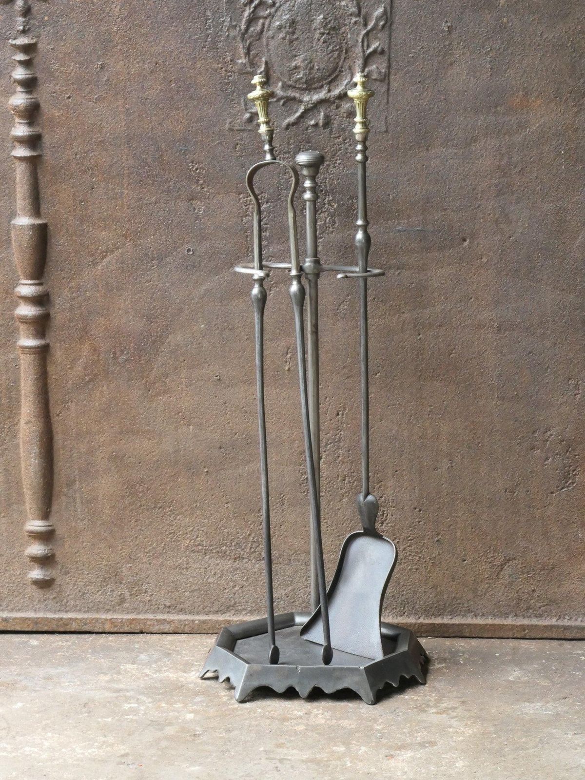 French Napoleon III Period Fireplace Tools Or Fire Tools, 19th Century photo furniture