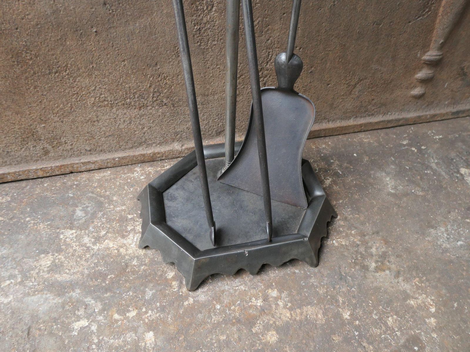 French Napoleon III Period Fireplace Tools Or Fire Tools, 19th Century photo 491.0