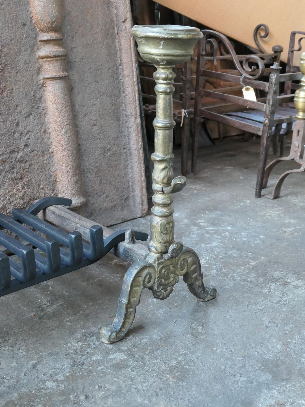 photo for sale French Napoleon III Style Fire Grate, Fireplace Grate