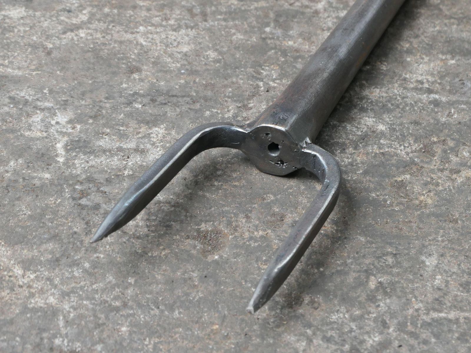 photo for sale Large French Wrought Iron Blow Poker, Victorian Style