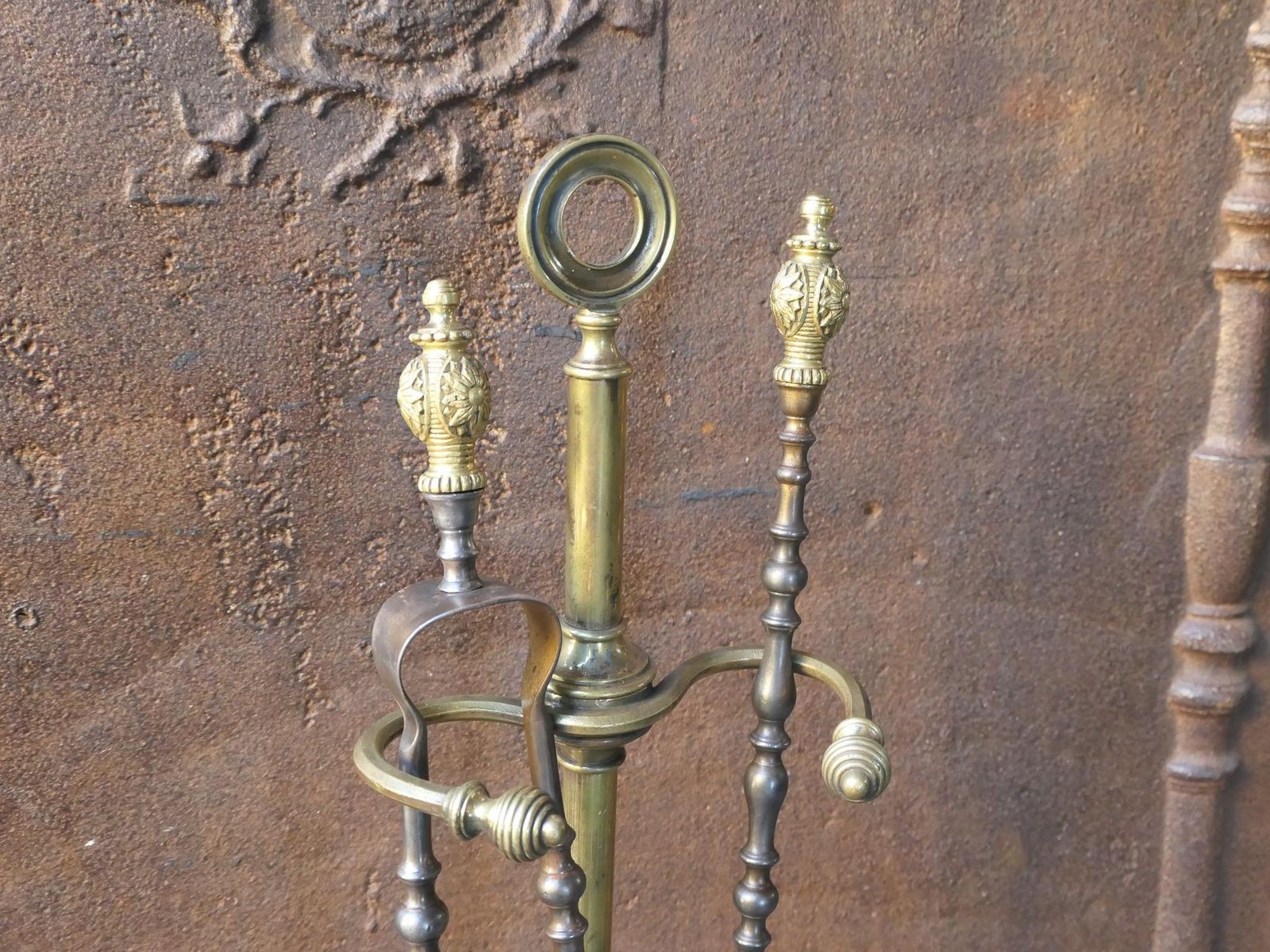 19th C. French Napoleon III Fireplace Tools photo vinterior