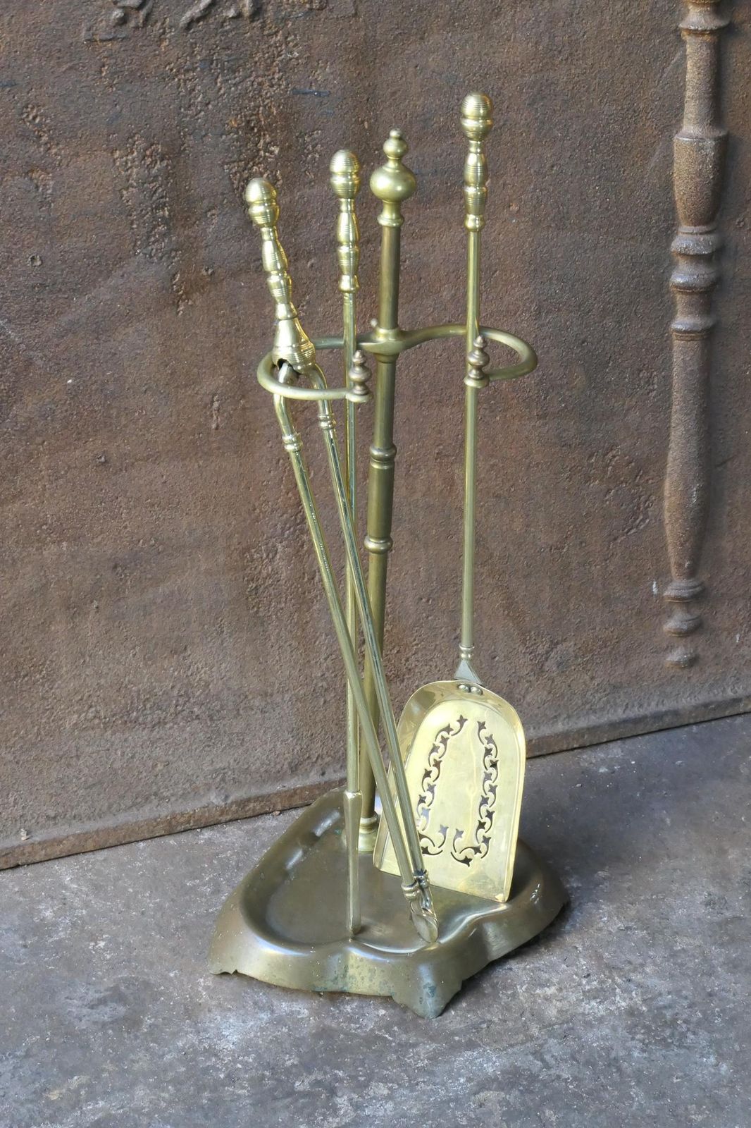 Antique French Fireplace Tools Or Fire Tools, 19th Century photo vinterior